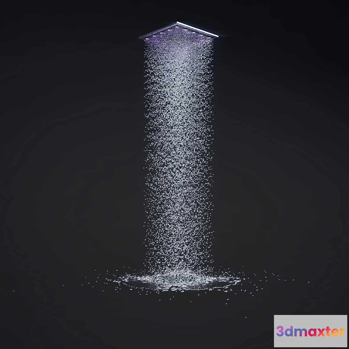 1288668 - Overhead shower 3D Max