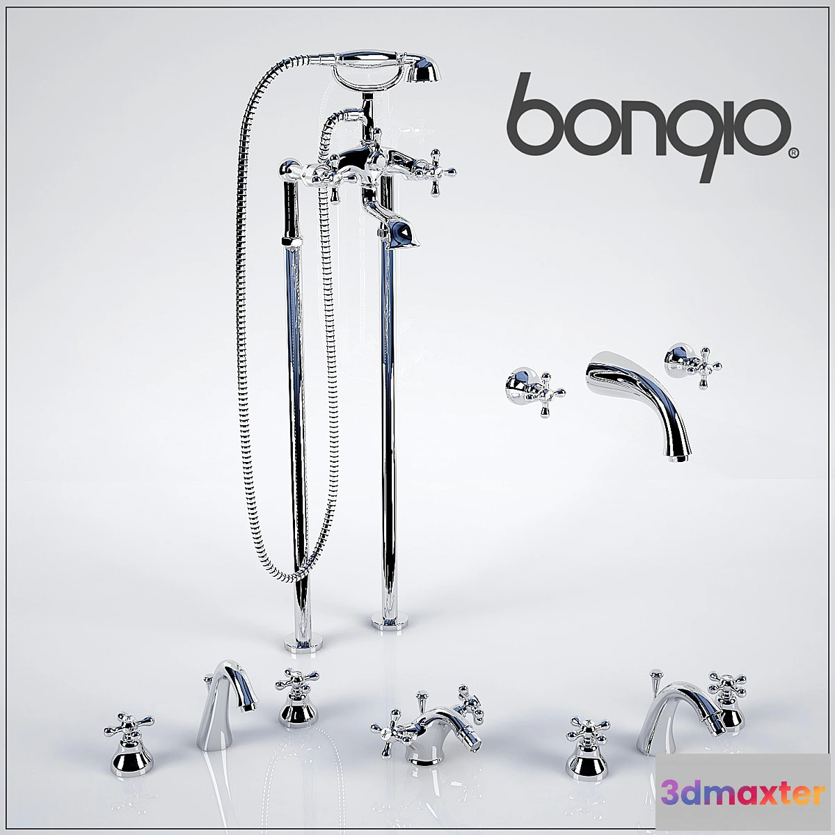 1296925 - Bongio mixers 3D Max