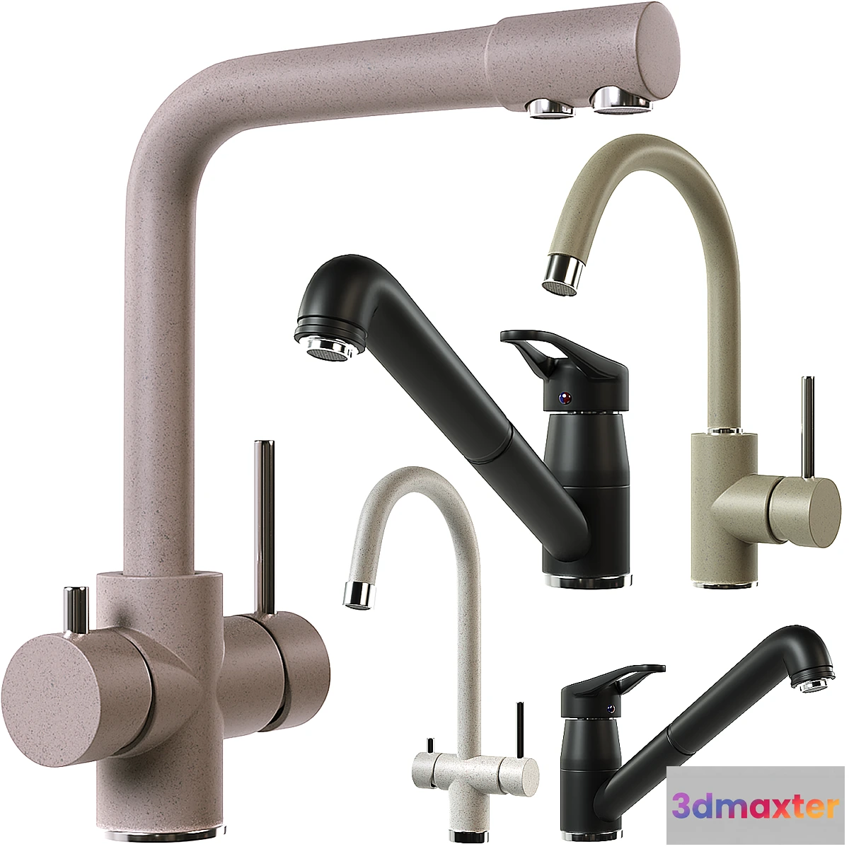 1302989 - Mixer set - No.2 3D Max