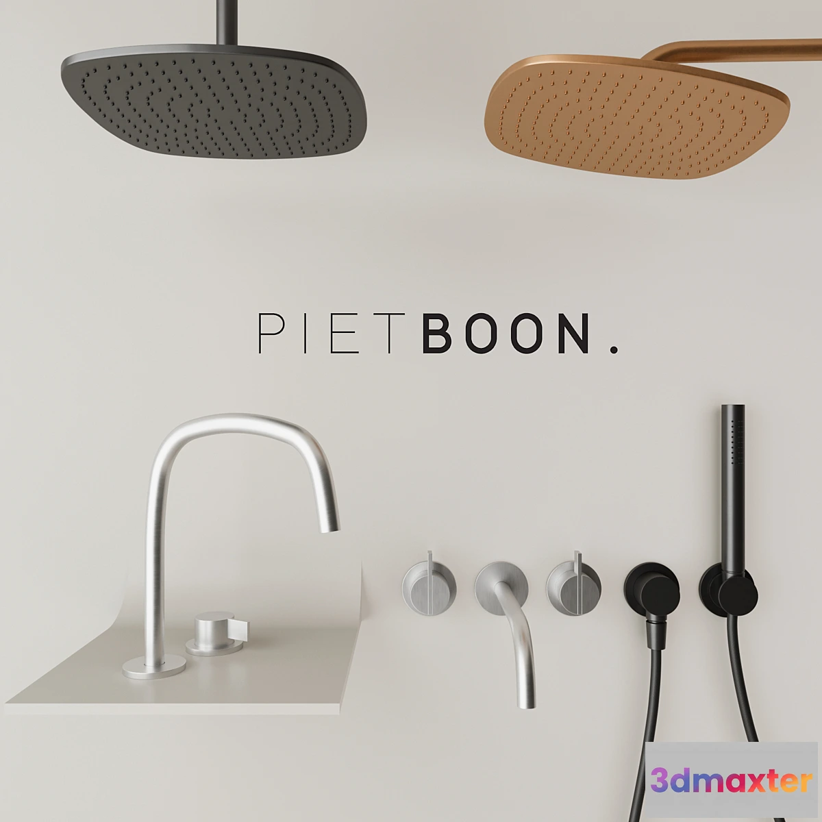 1306845 - Piet Boon bath set 3D Max