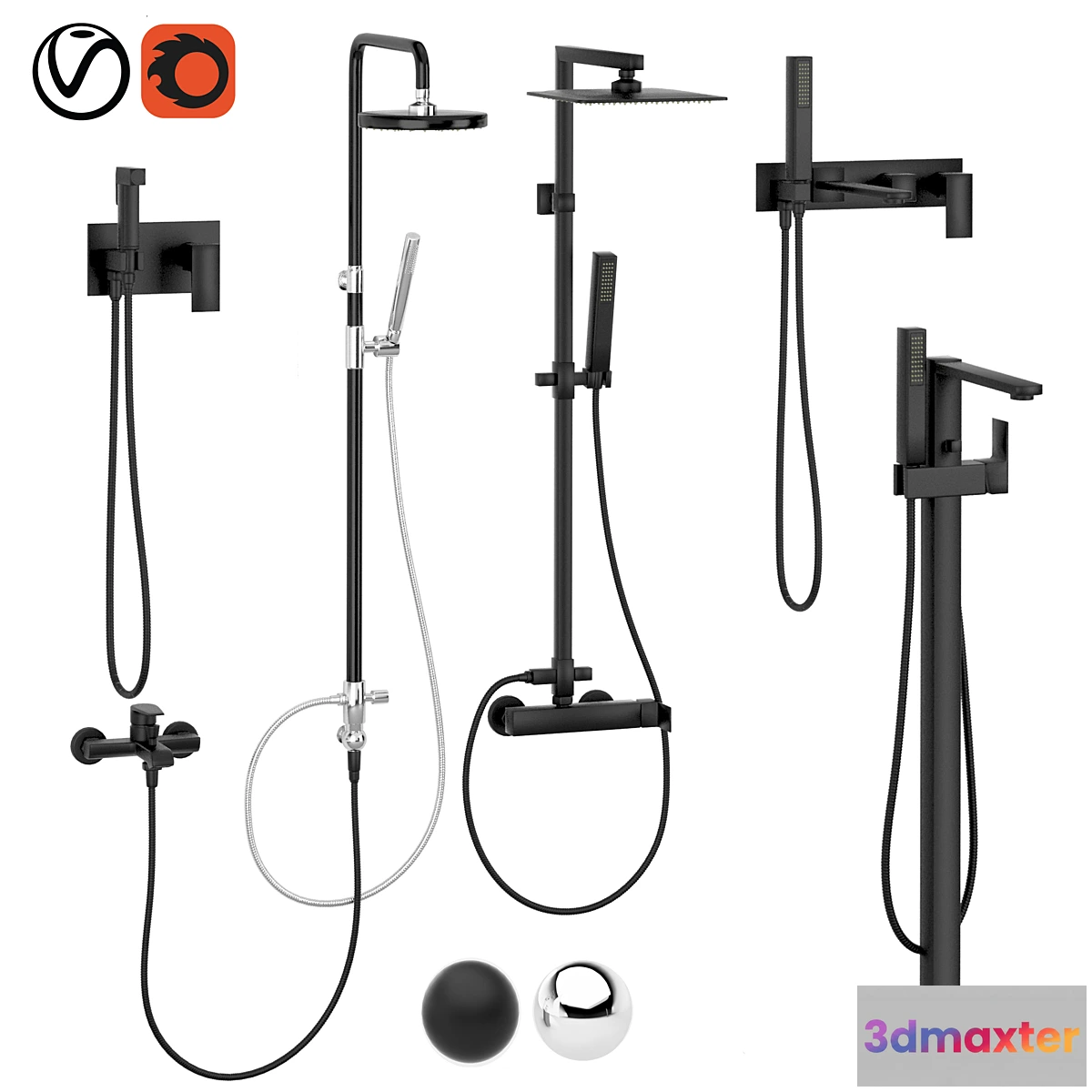 1307654 - Cezares set 04 3D Max