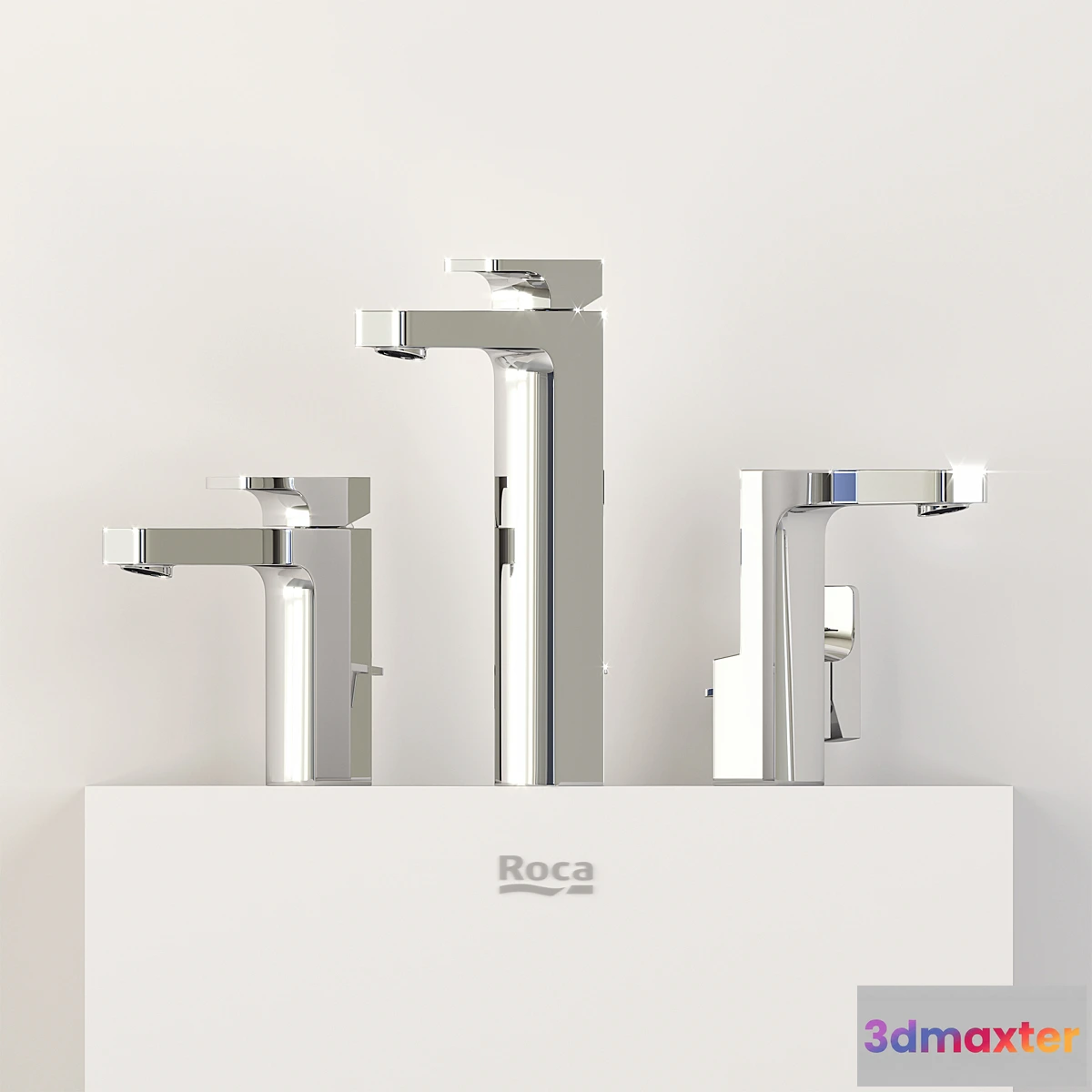 1322112 - Mixers Roca L90 for the sink (part 1) 3D Max