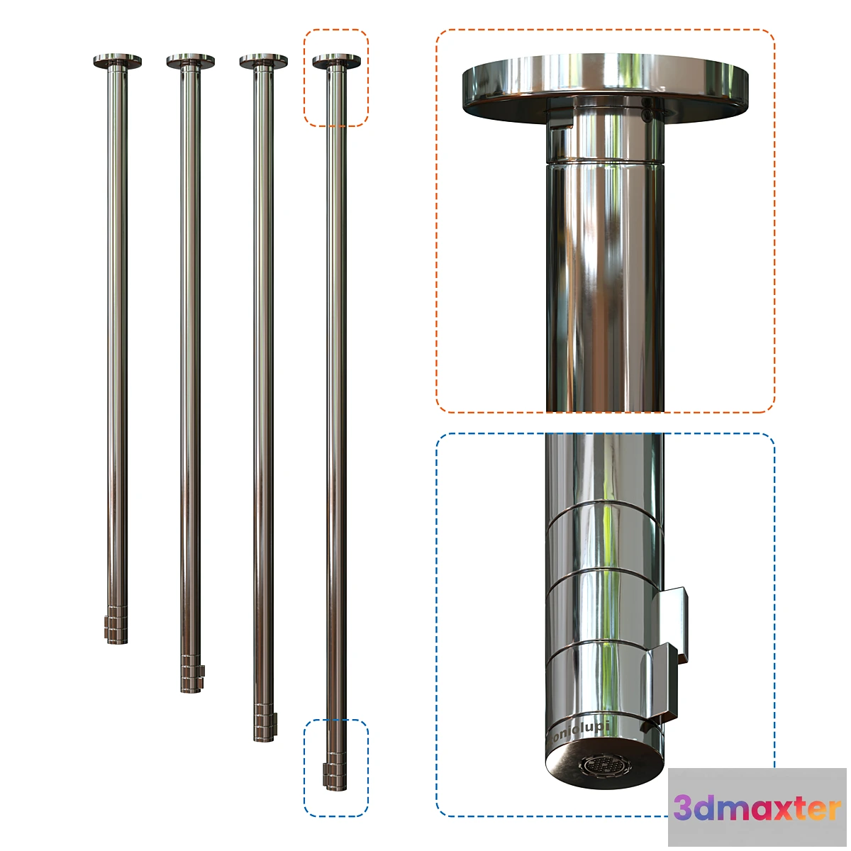 1330209 - Ceiling faucet 3D Max