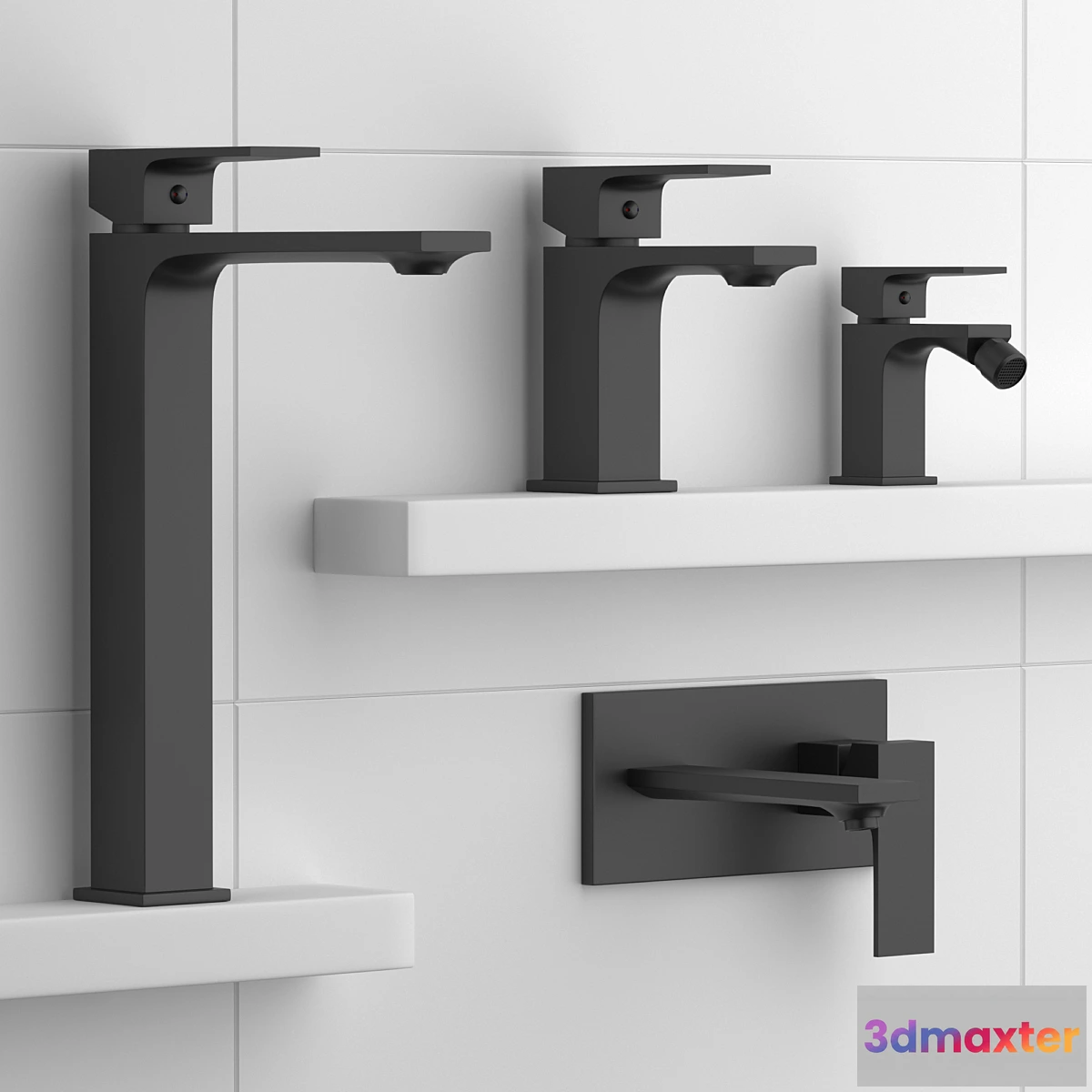 1330299 - Volle De La Noche faucet set 3D Max