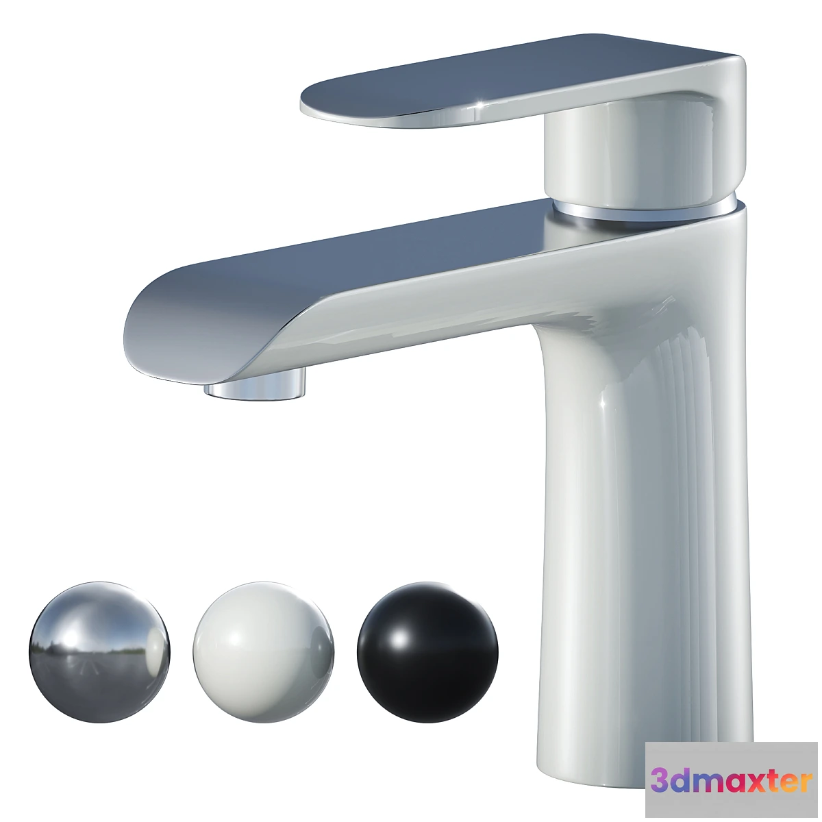 1333009 - Washbasin faucet Devit Iven 43111141 3D Max