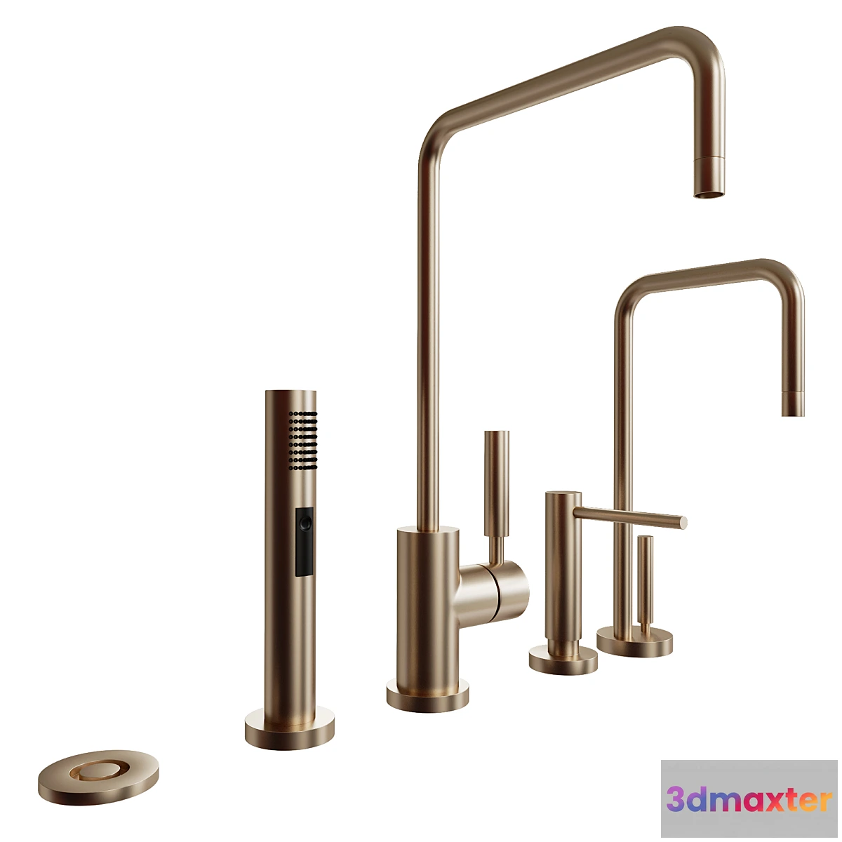 1340319 - Dornbracht Kitchen Faucet Set 01 3D Max