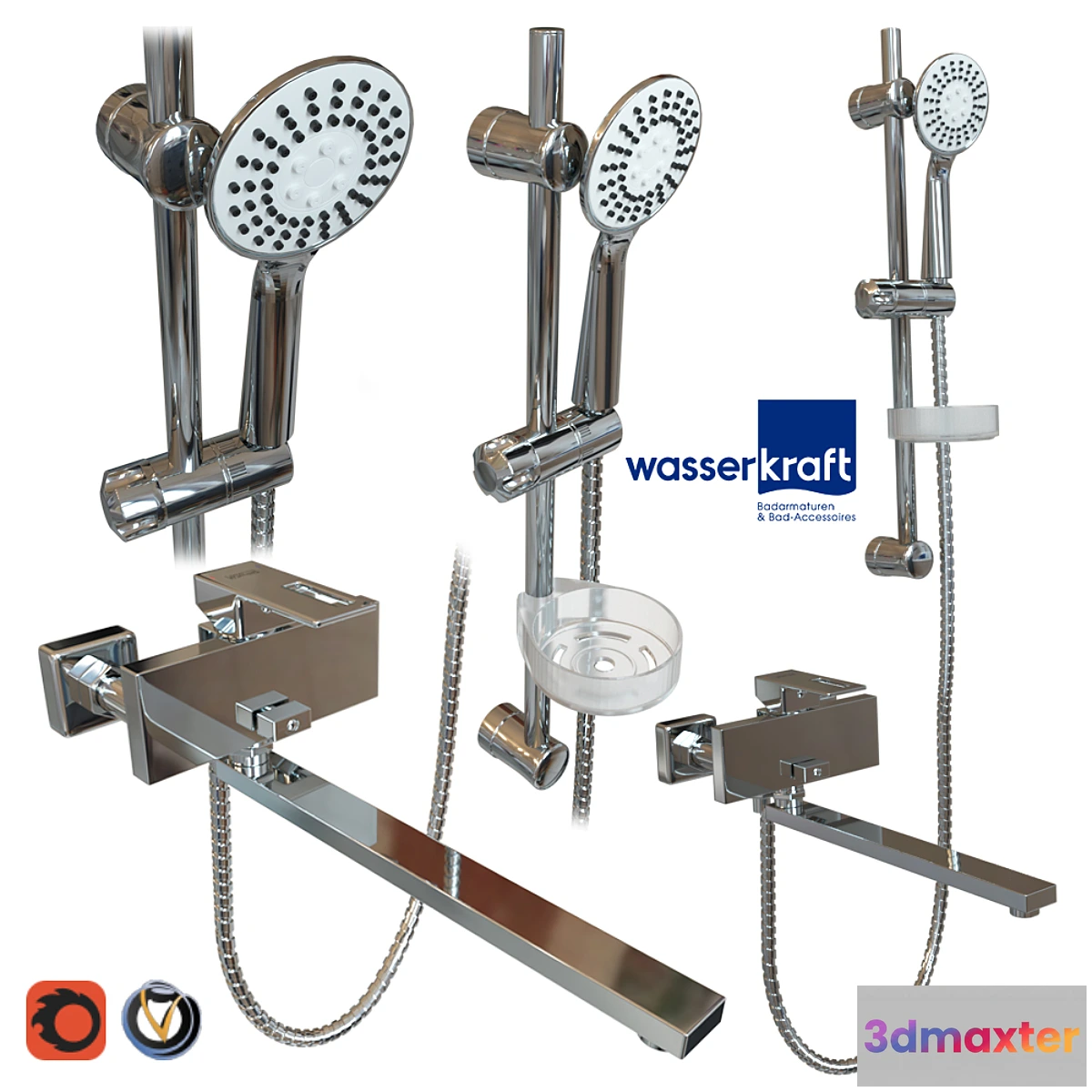 1342741 - Mixer. Alme 1500 series (WasserKRAFT) 3D Max