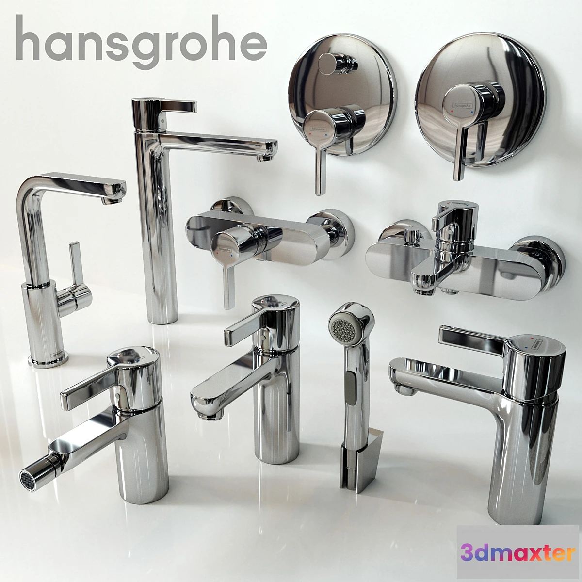1345171 - Hansgrohe Metris 3D Max