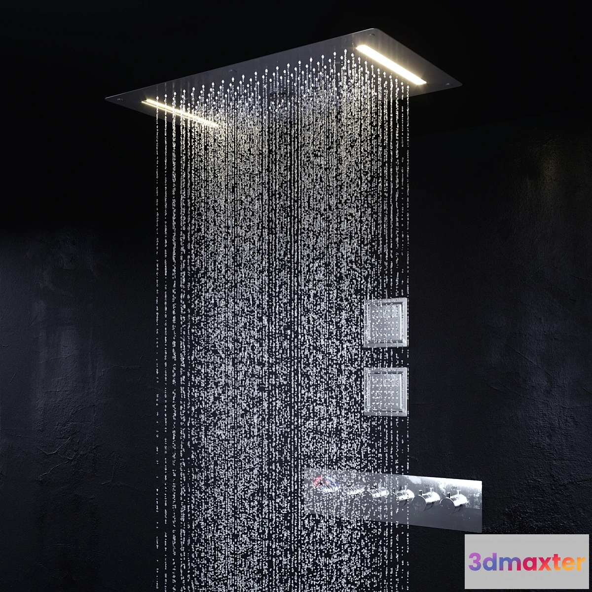 1345841 - Shower set - No.2 3D Max