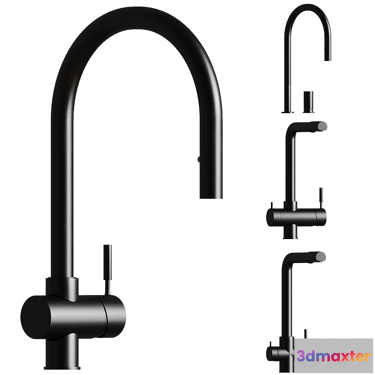 1351854 - faucet set 005 3D Max