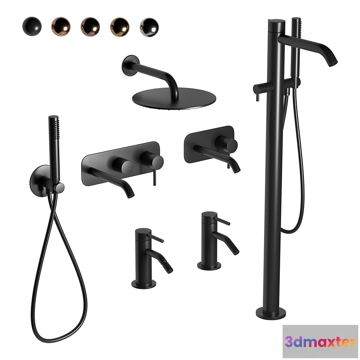 1352822 - CRISTINA Rubinetterie 3D Max