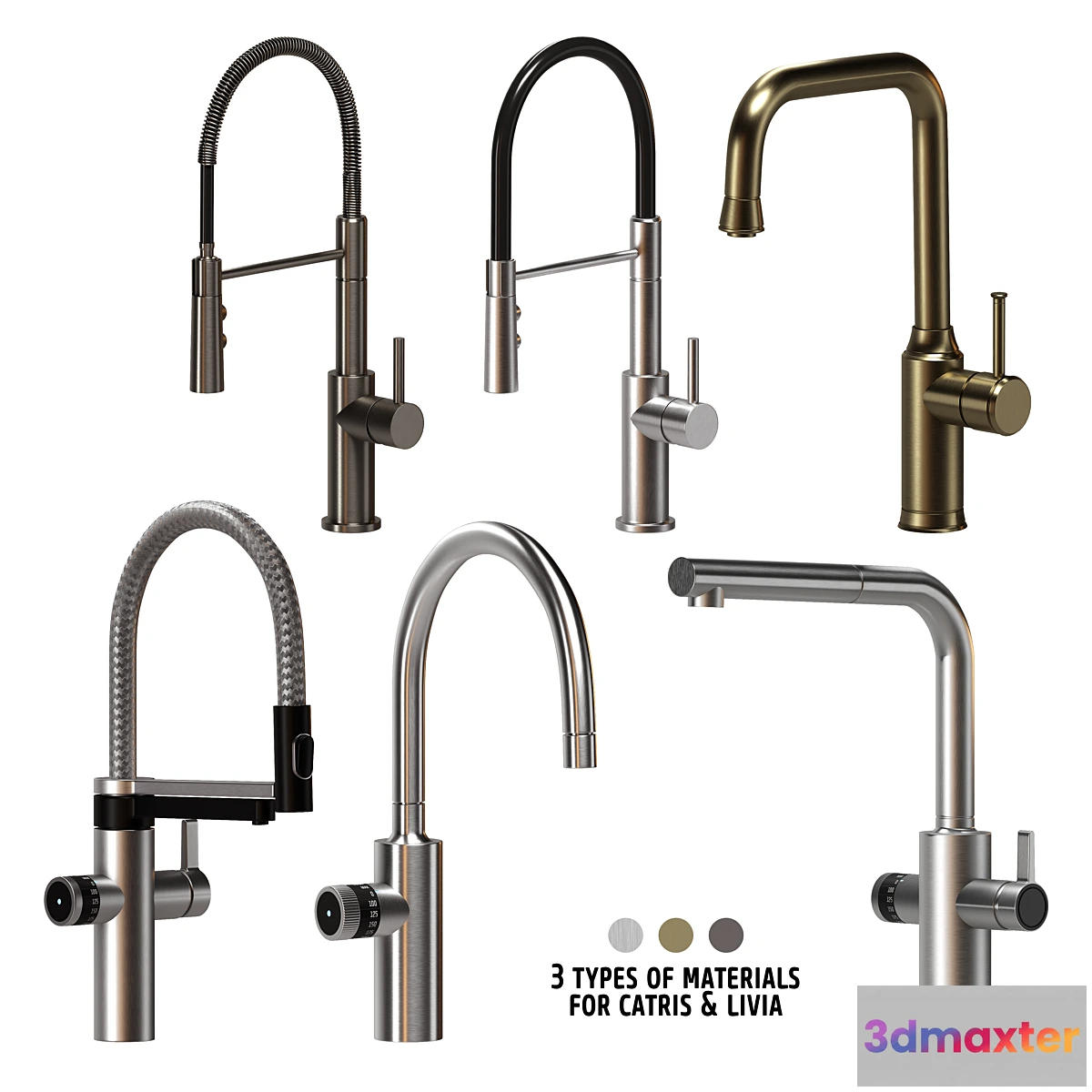 1353787 - BLANCO faucet set 01 - No.2 3D Max