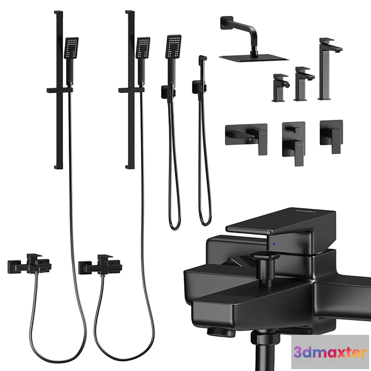 1358107 - Omnires Parma black set 3 3D Max