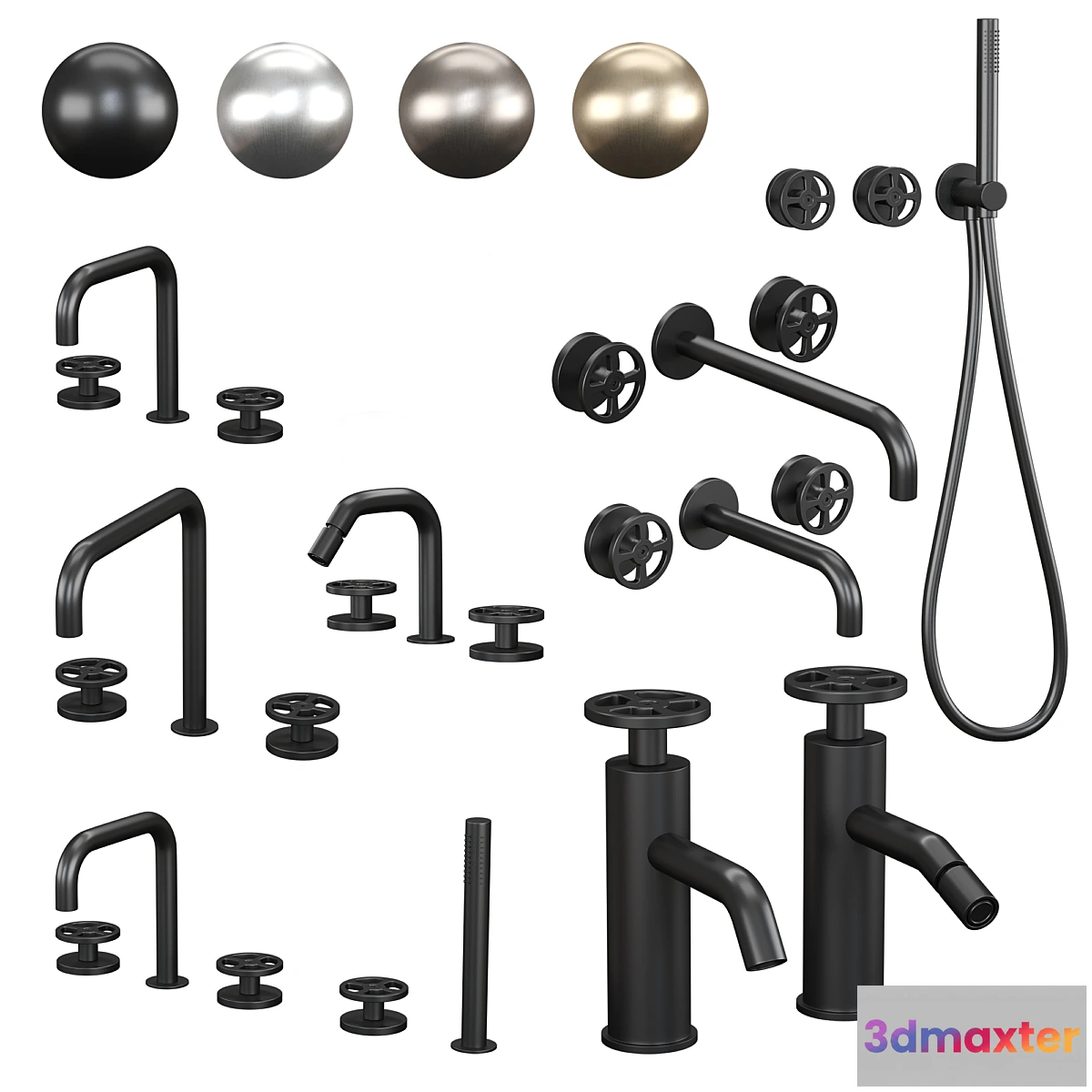 1394482 - Valvola02 set (Quadro design) 3D Max