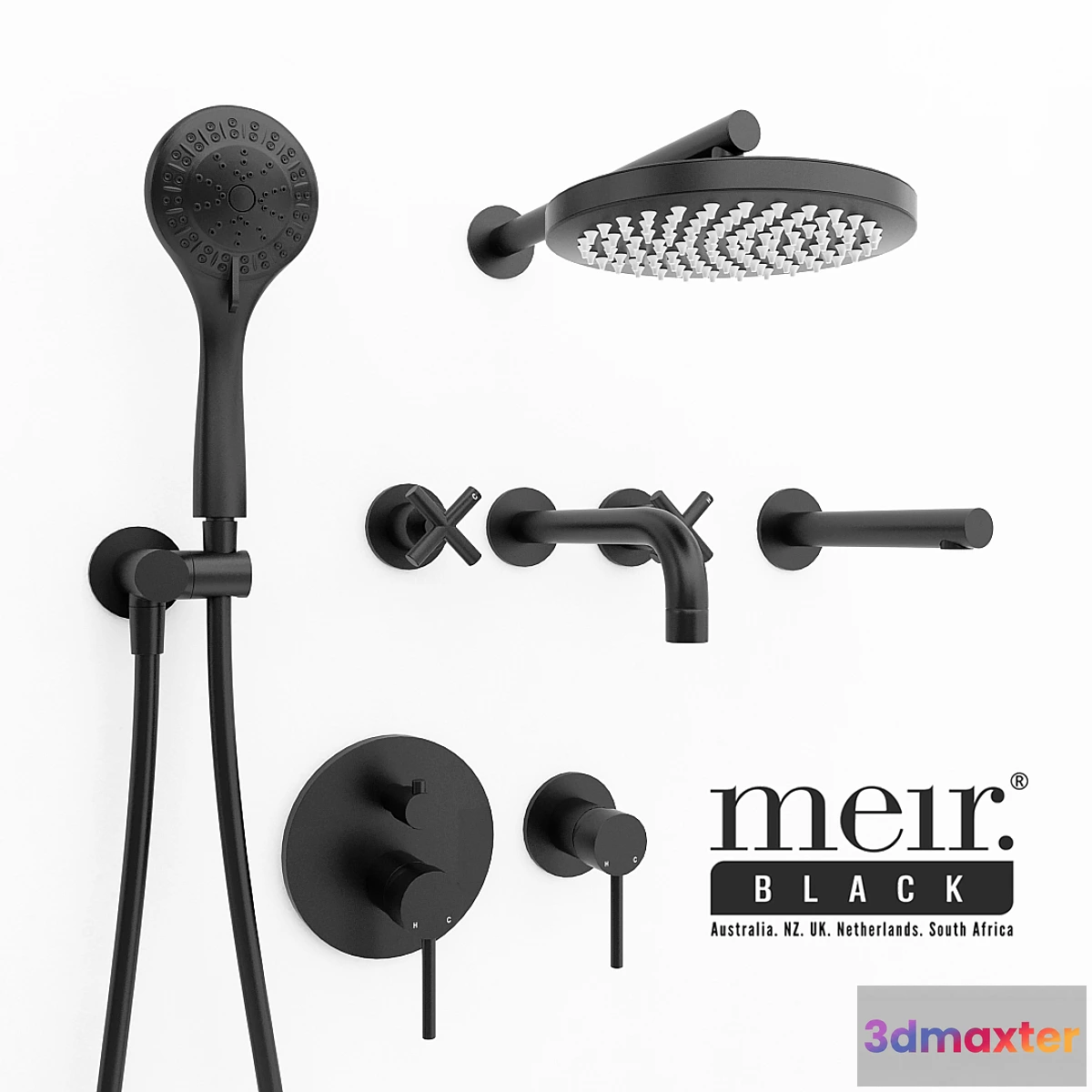 1397138 - Meir_Black_set 3D Max