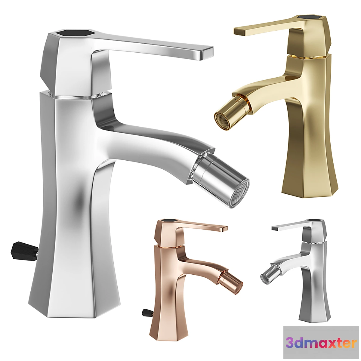 1401452 - Single lever bidet  faucet 3D Max