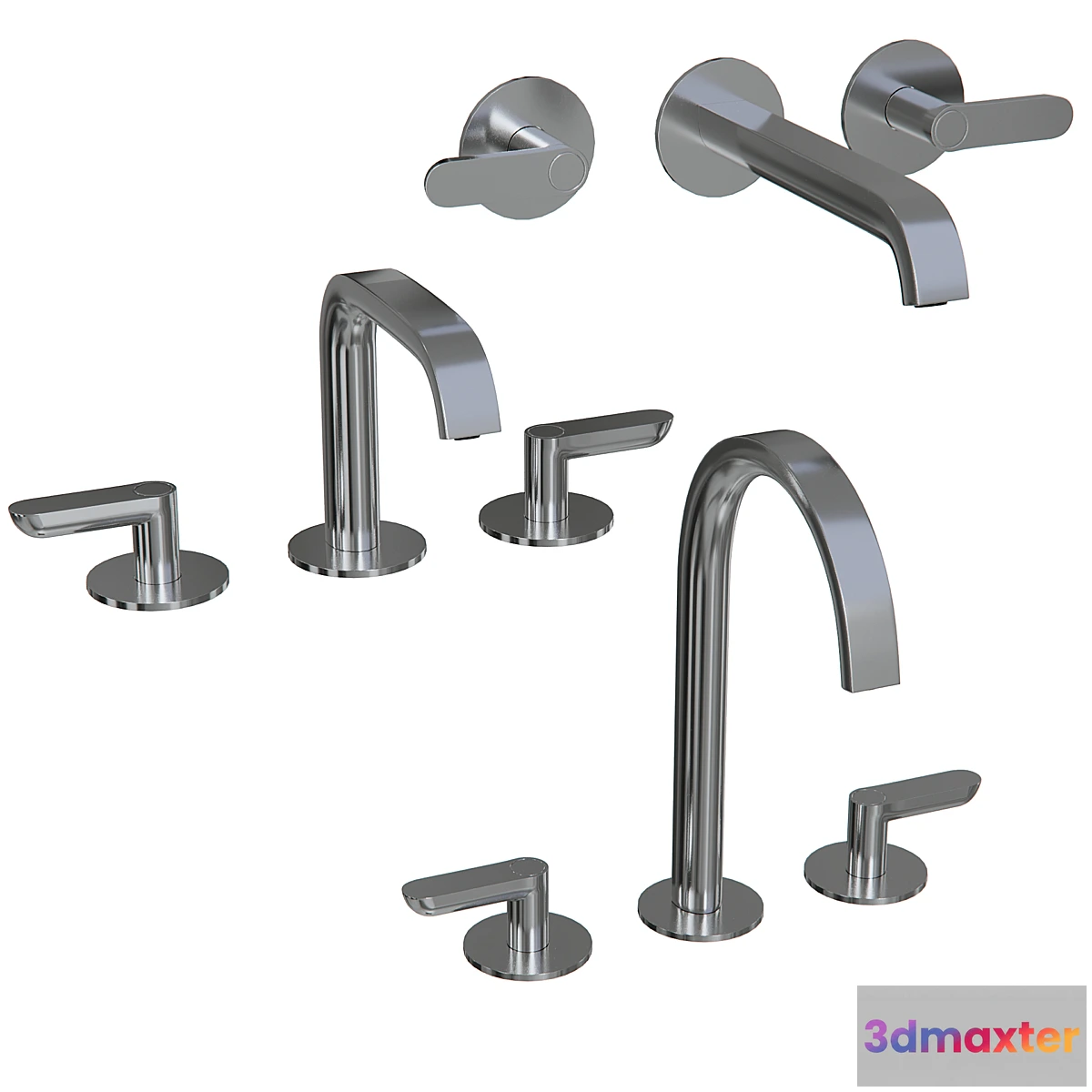 1402646 - Icona Deco faucets by Fantini Rubinetti 3D Max
