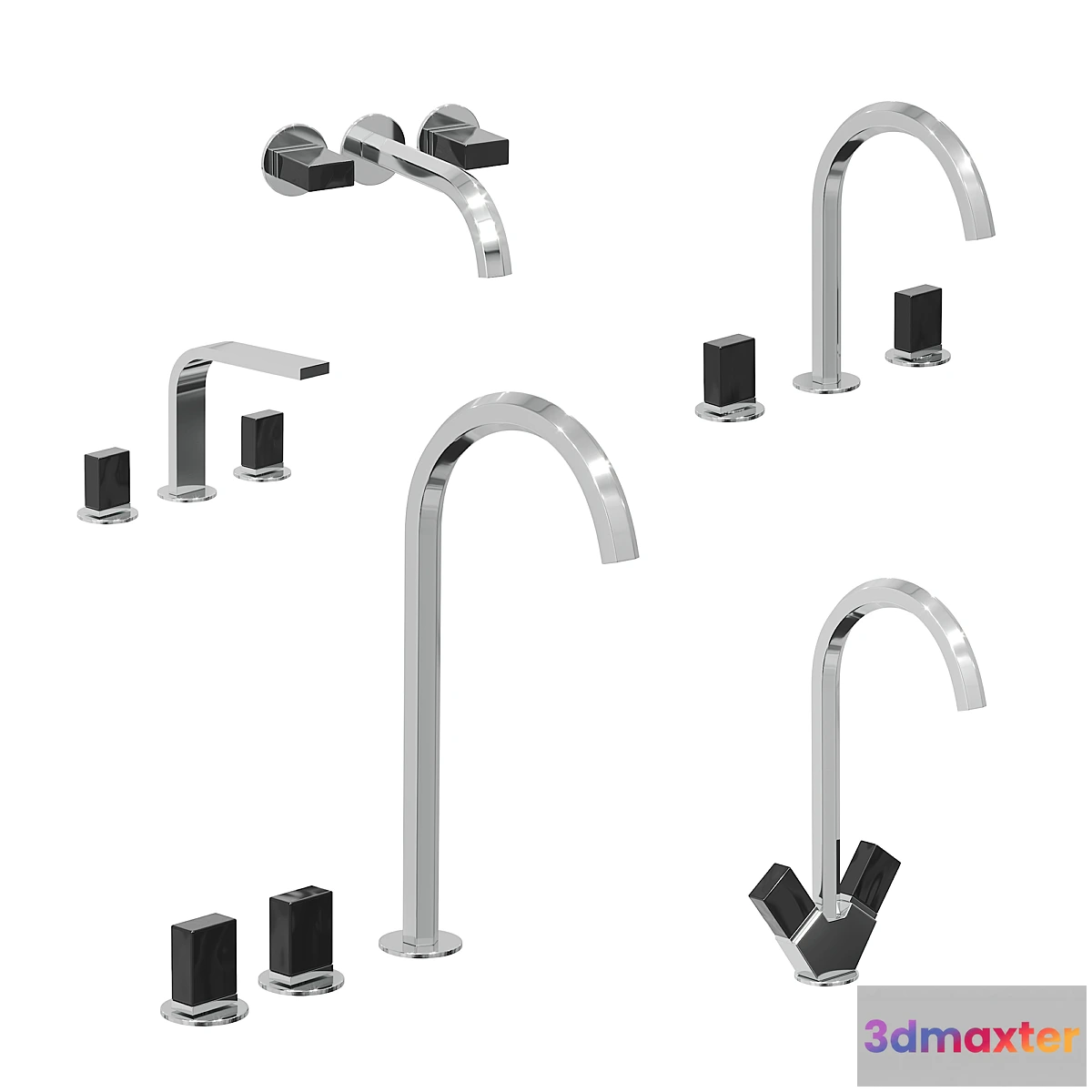1409330 - Fantini Venezia sink faucet collection 3D Max