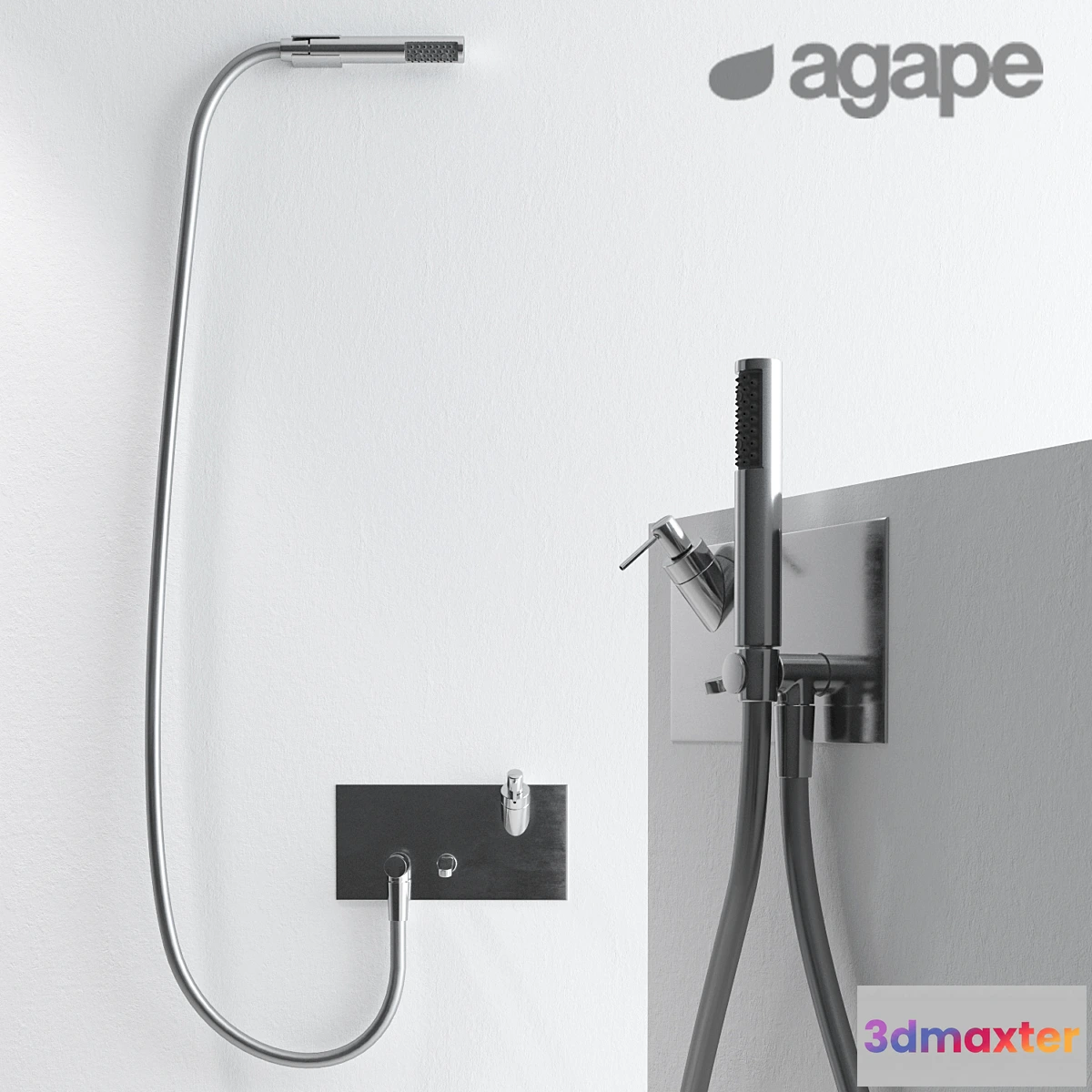 1410362 - agape Square RUB945 3D Max