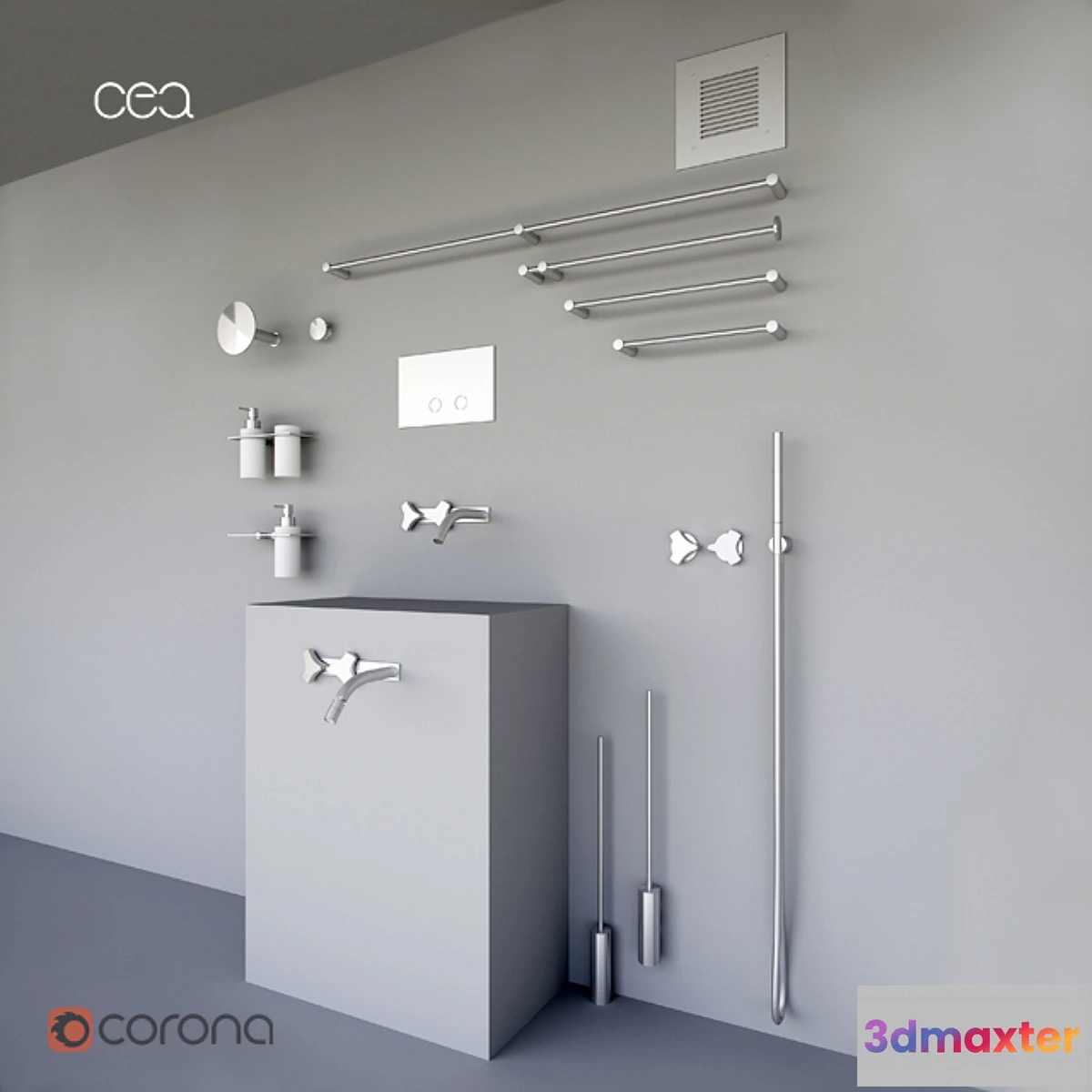 1410534 - Cea Design Stem 3D Max