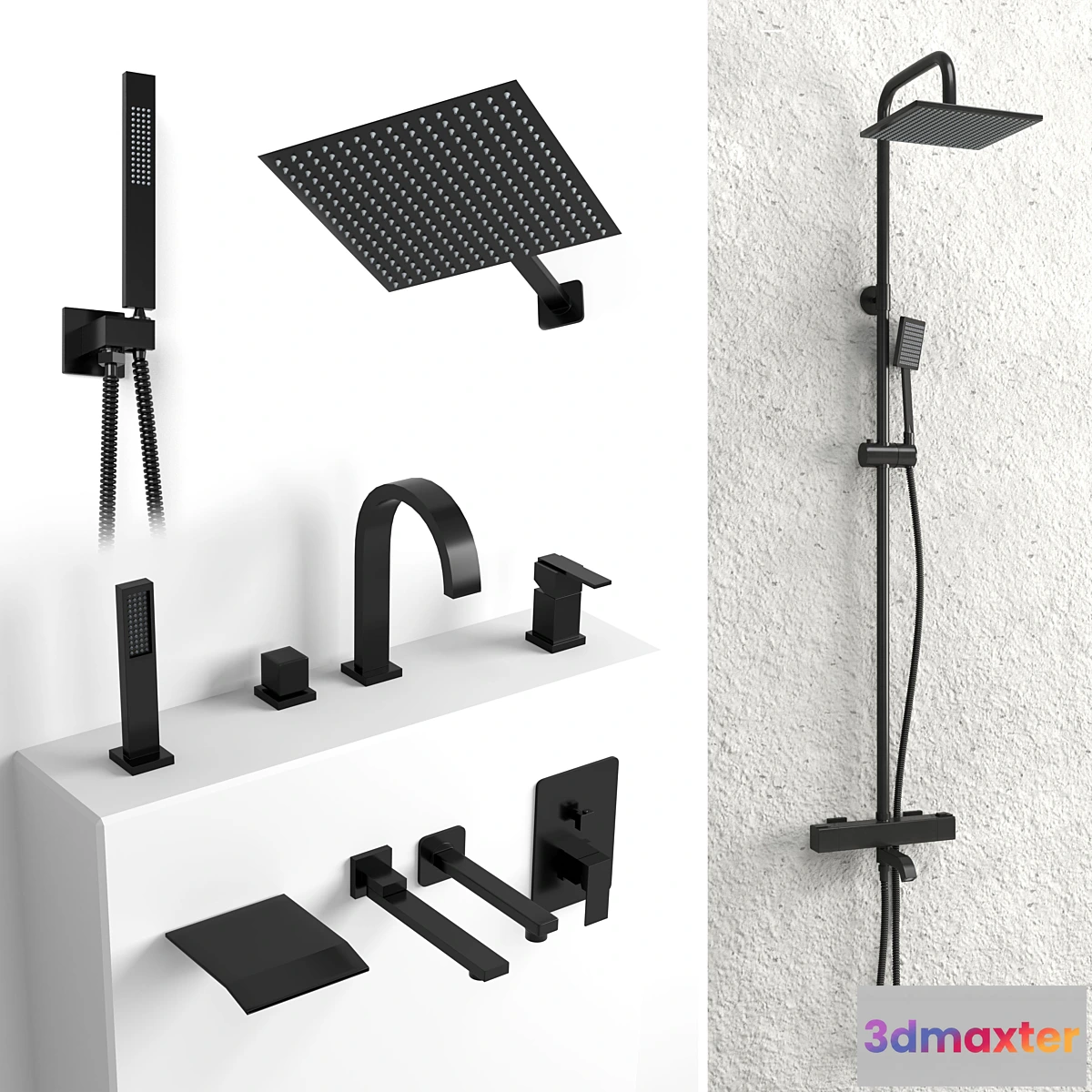 1415332 - Gappo faucet 3D Max