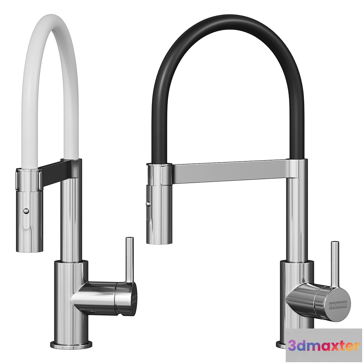 1420100 - Kitchen faucet Lina Semi Pro Franke 3D Max