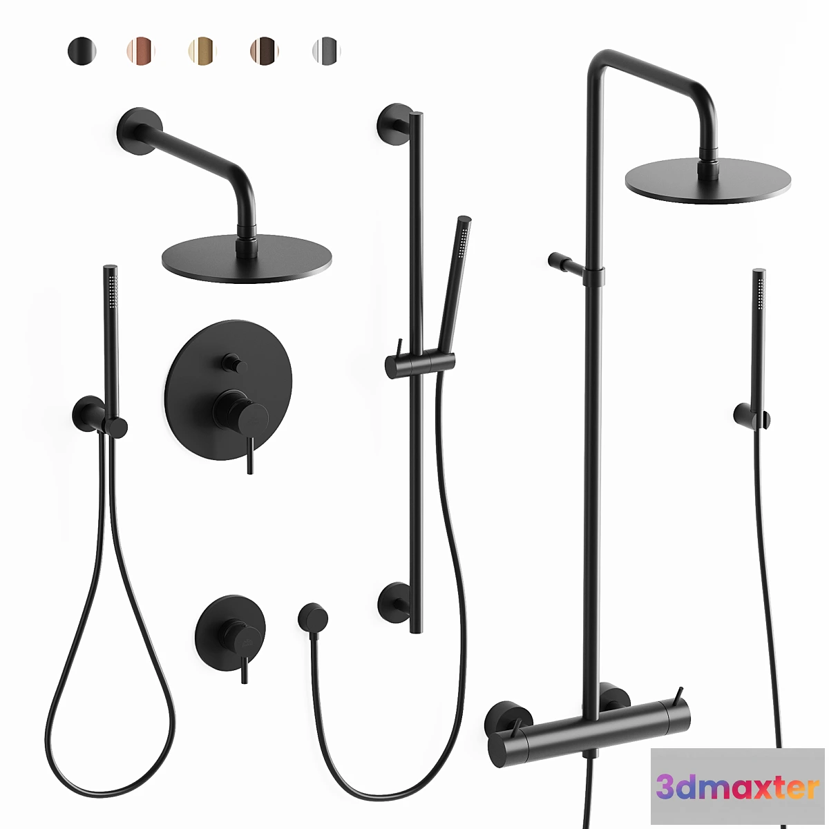 1430148 - Paffoni set 2 3D Max