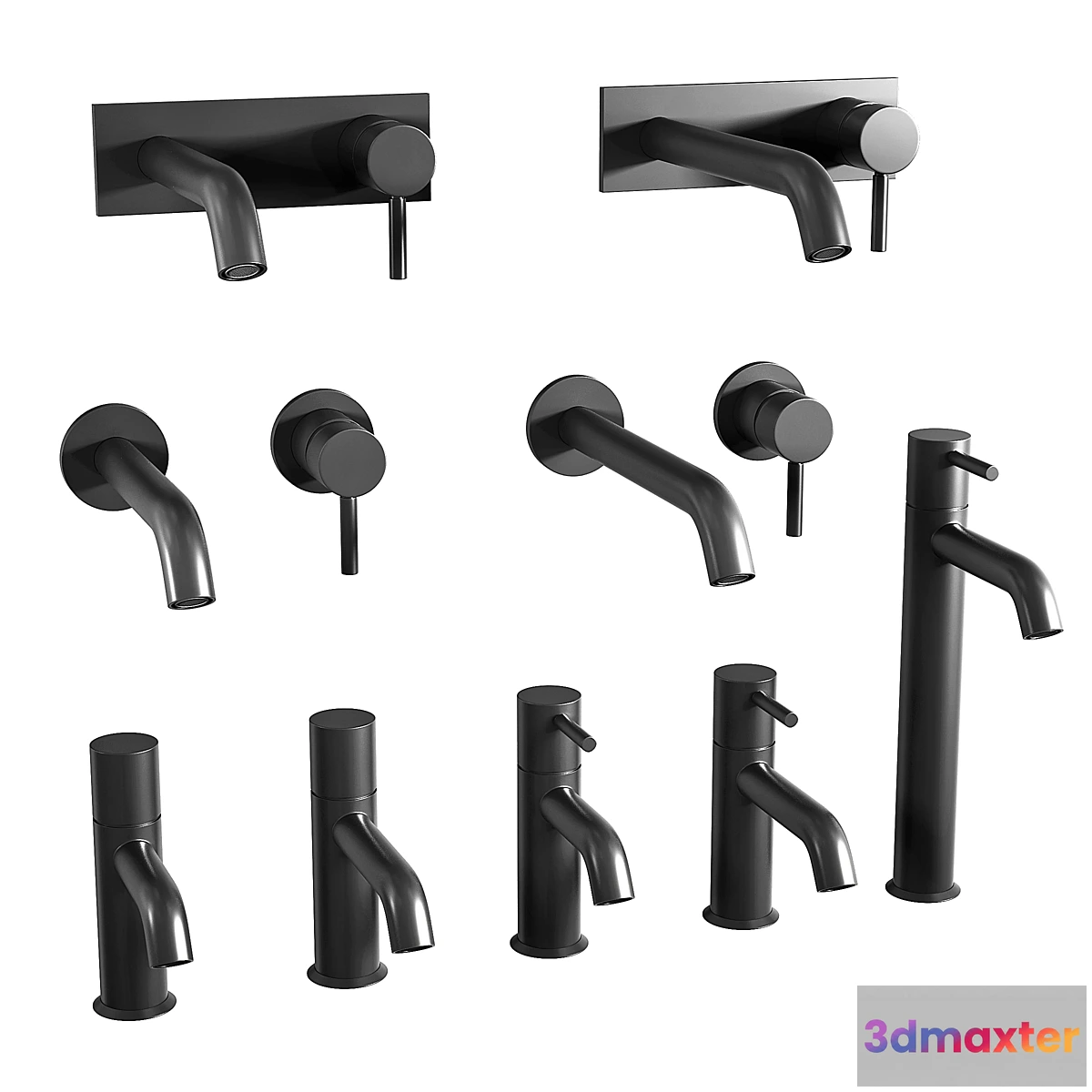 1430570 - Fantini NOSTROMO Mixers 3D Max