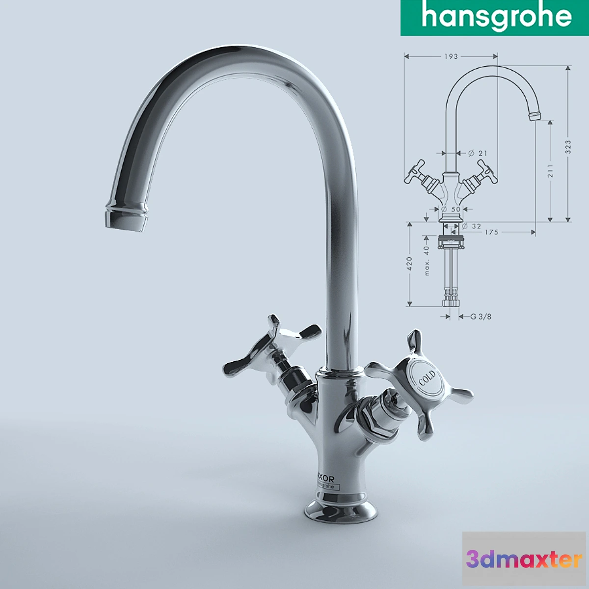 1431904 - Axor Montreux 3D Max