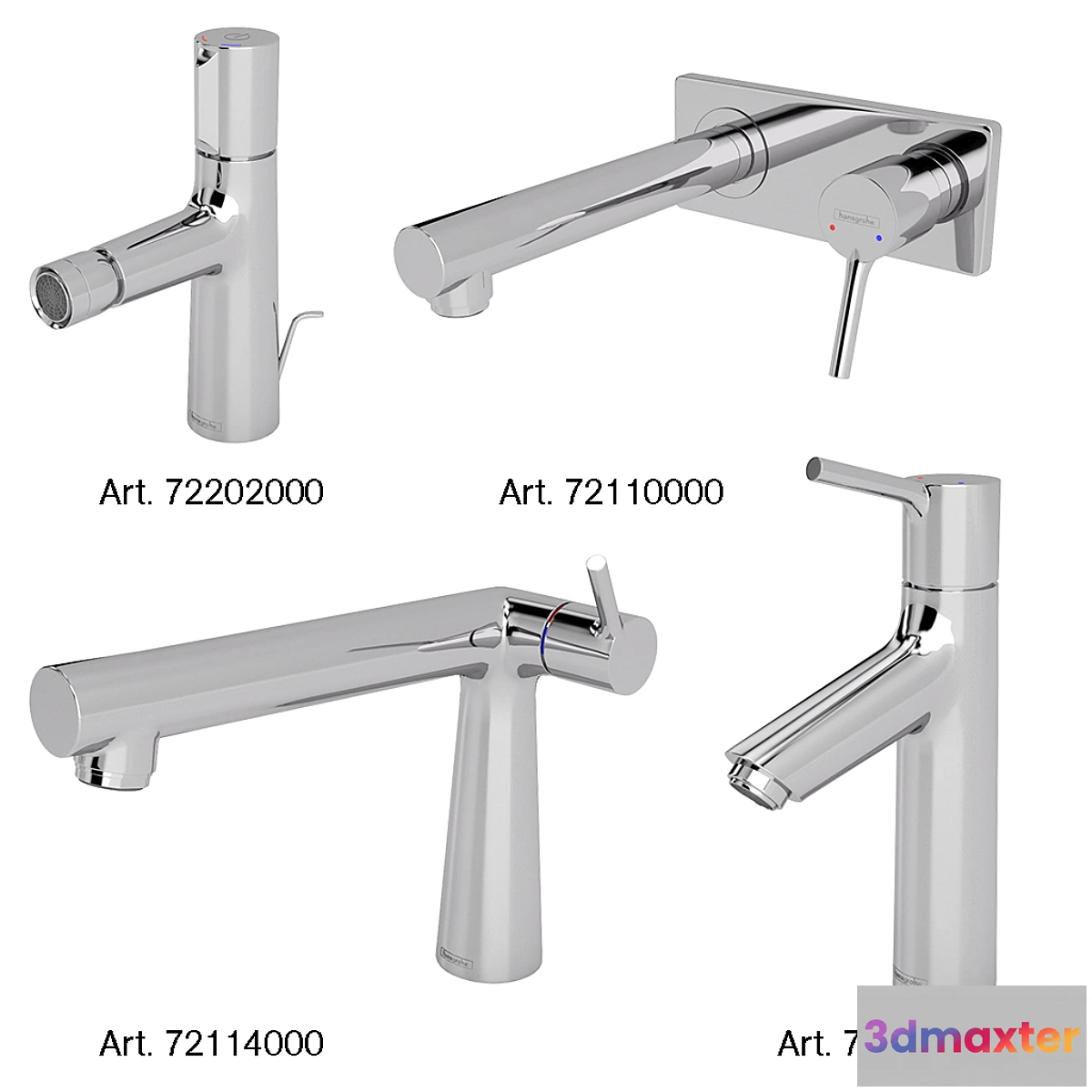 1433468 - HANSGROHE Bath Faucet Collection  Talis s 3D Max