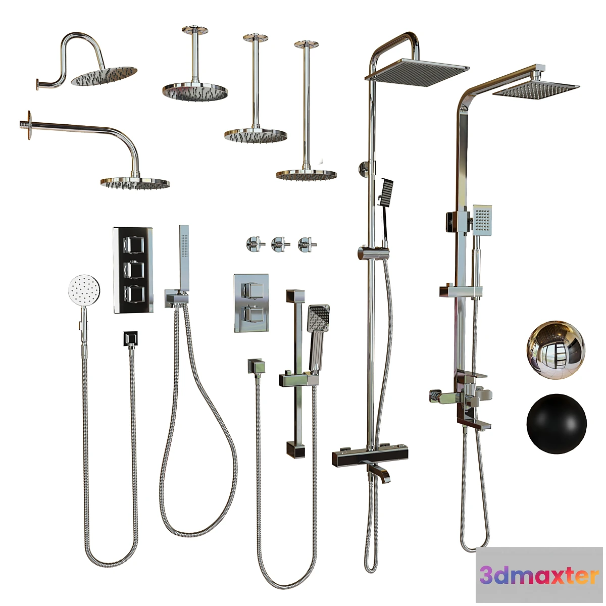 1438980 - Gappo shower 01 3D Max
