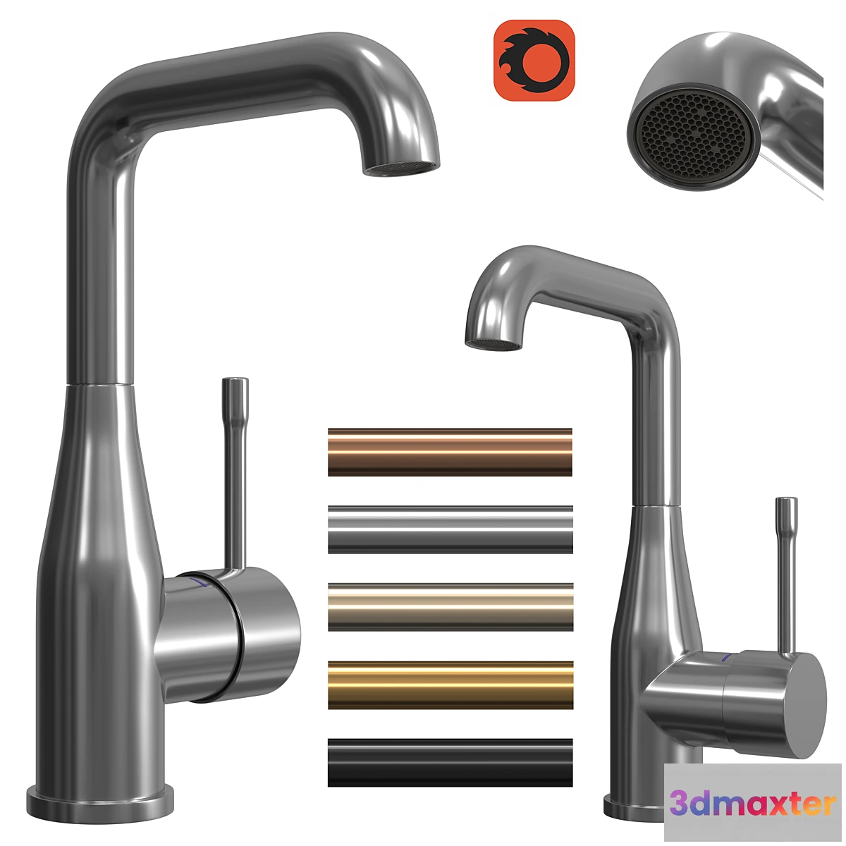 1446888 - Grohe Essence 32628 washbasin mixer 3D Max