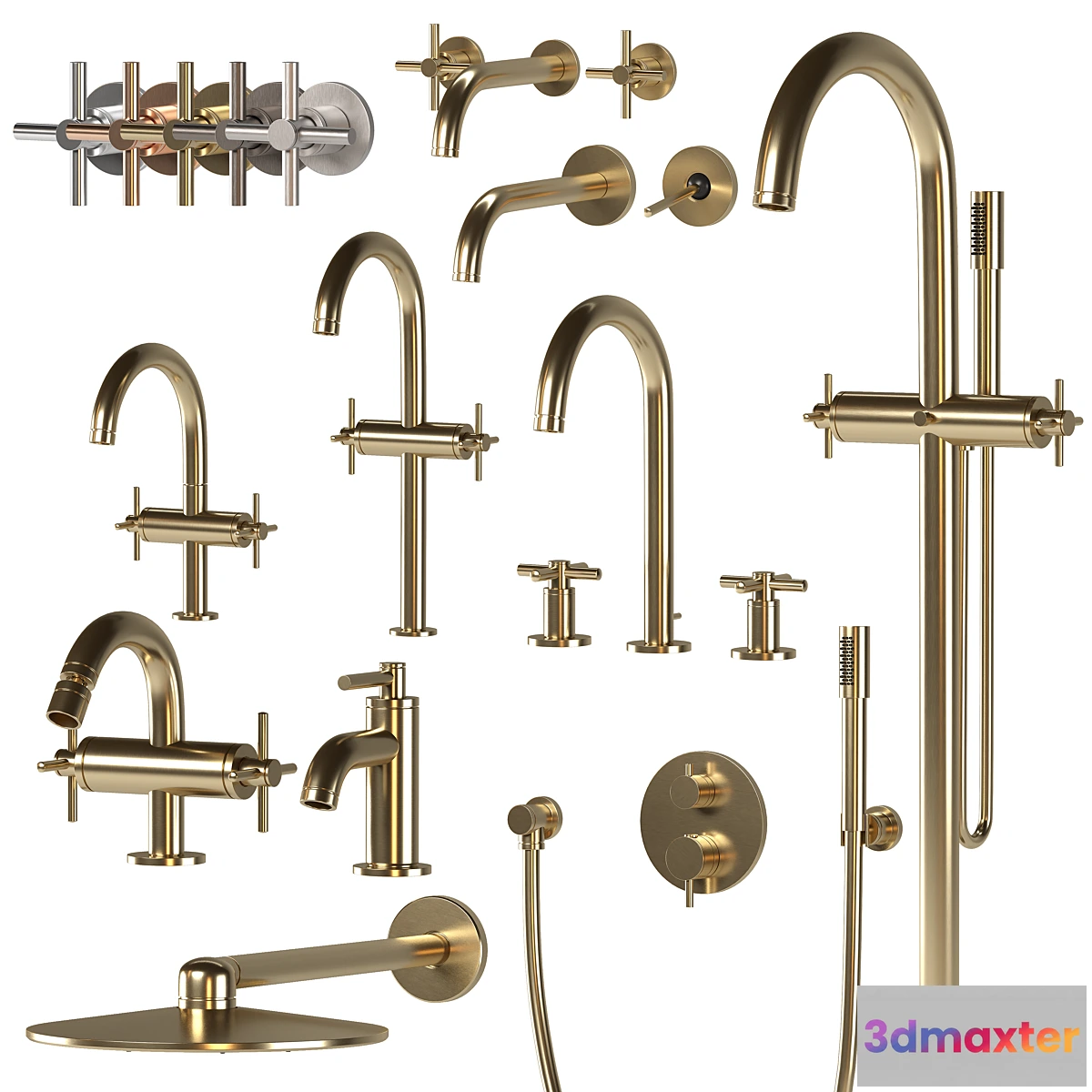 1448066 - GROHE ATRIO set 02 3D Max