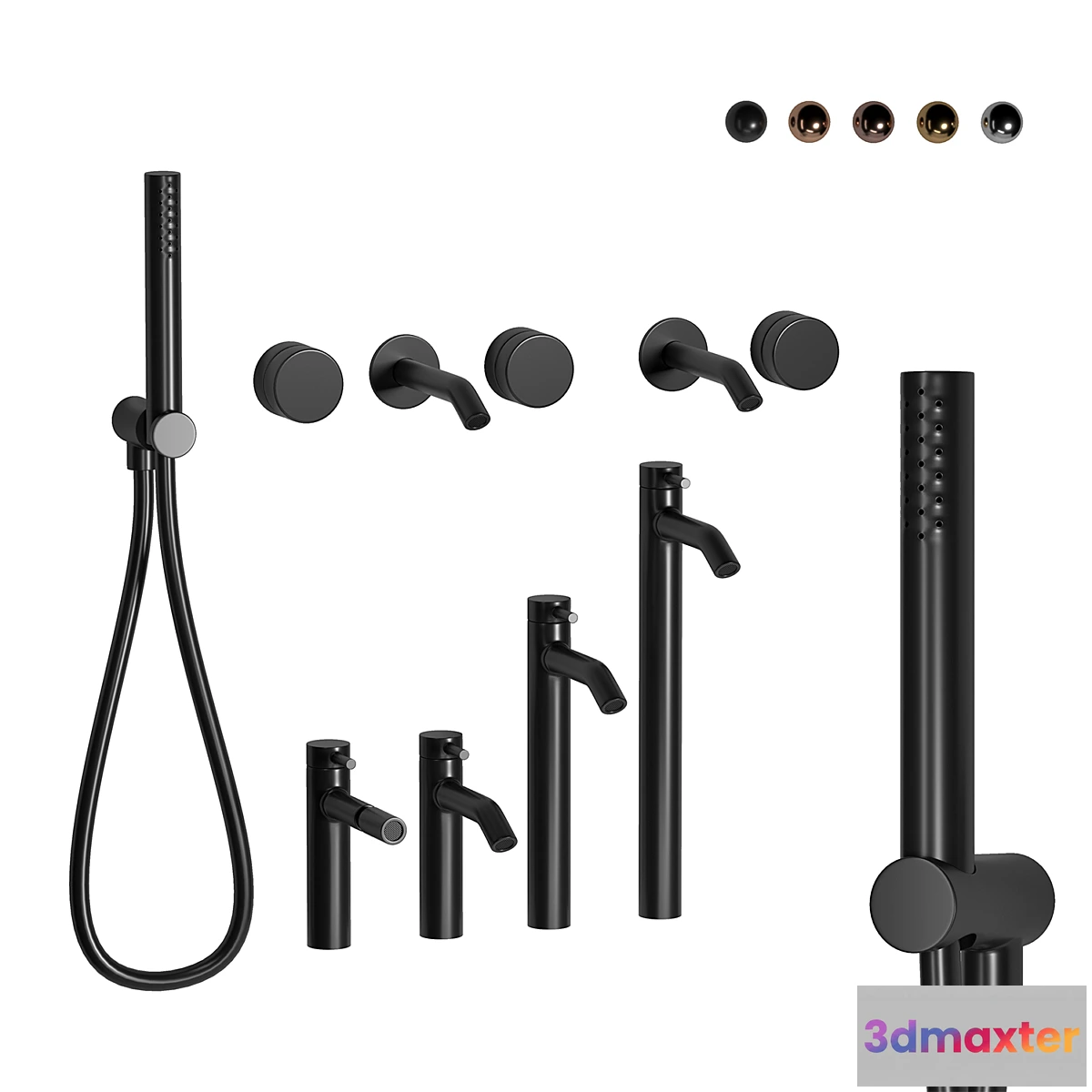 1448740 - Faucet set paffoni cea antinio lupi 3D Max