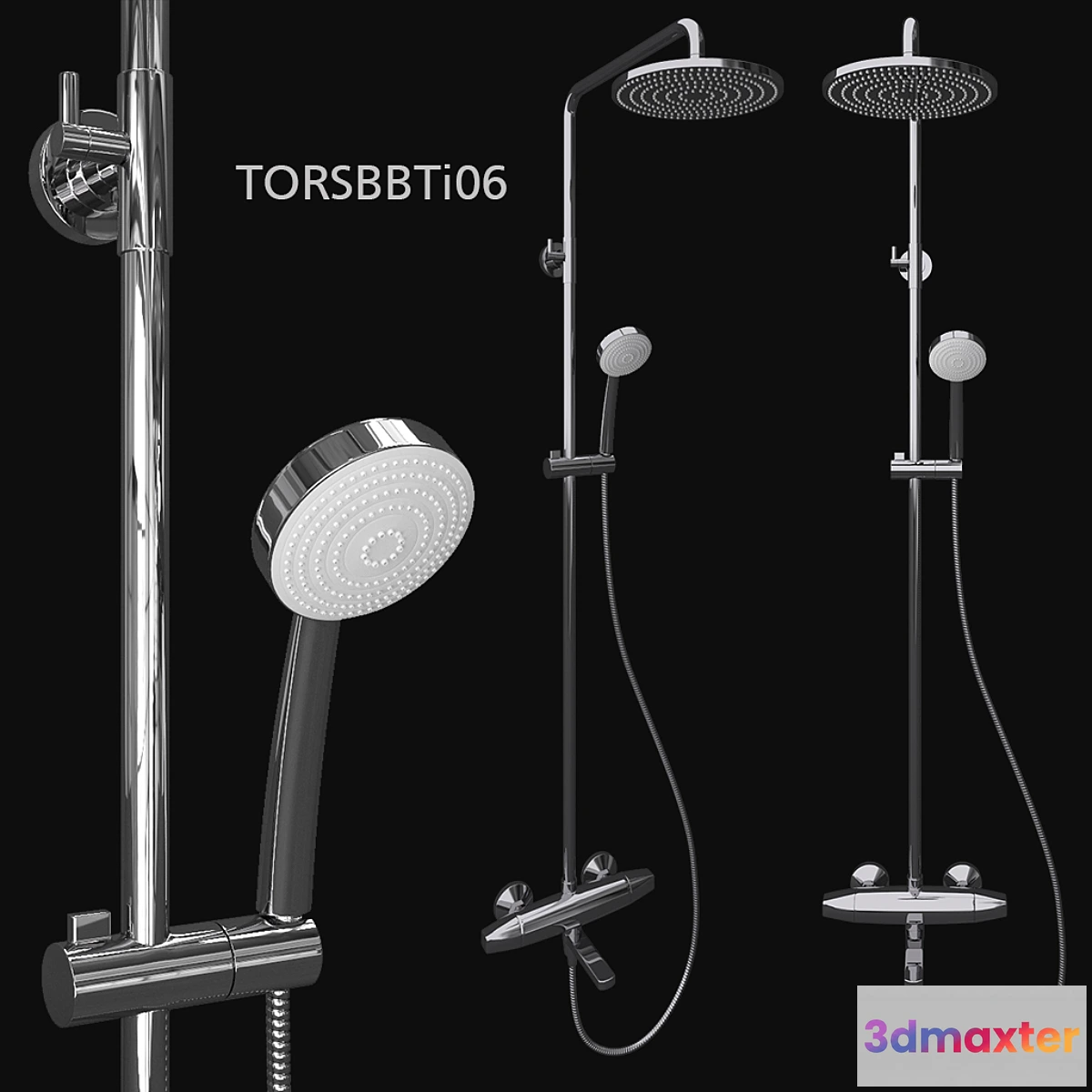 1456788 - Shower system Iddis Torr 3D Max