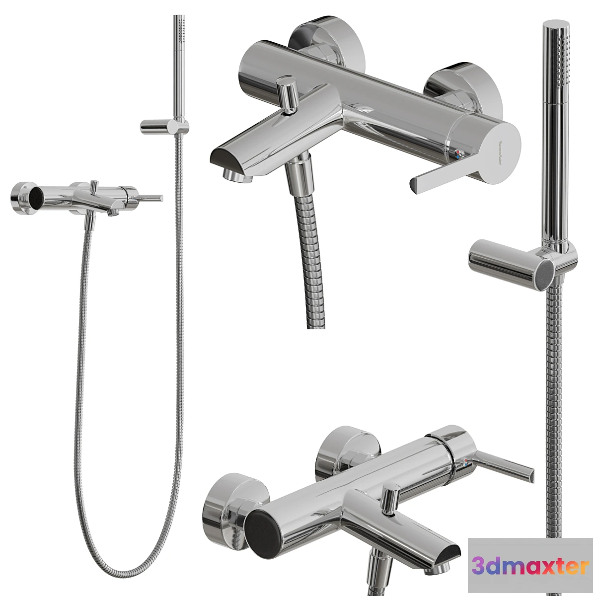 1457170 - Bath lever mixer Ramon Soler DRAKO 3305D 3D Max