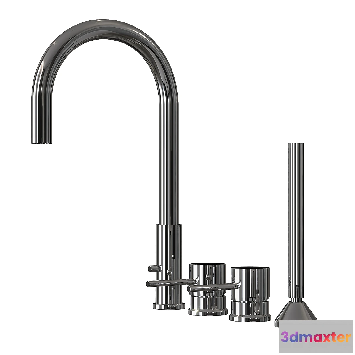 1461644 - Set of faucets Bugnatese 3D Max