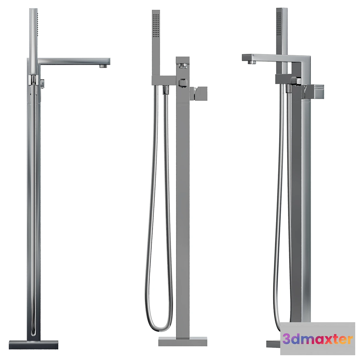 1463596 - Floor mixer Ramon Soler KUATRO 478502MK 3D Max