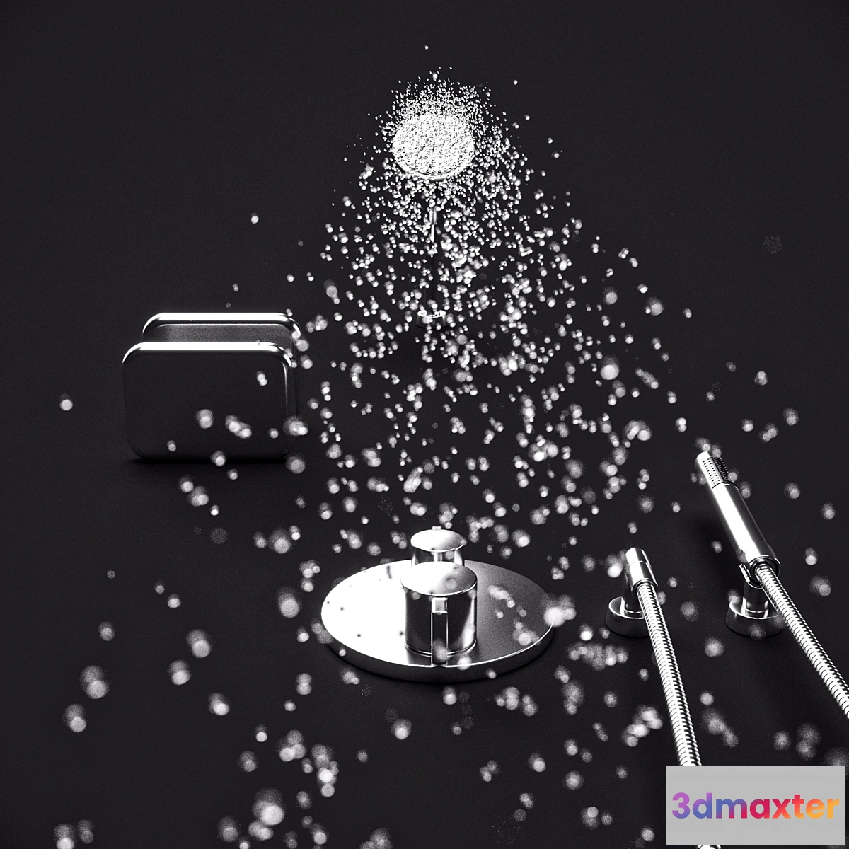 1464498 - Shower set Dornbracht Selv X20767 3D Max