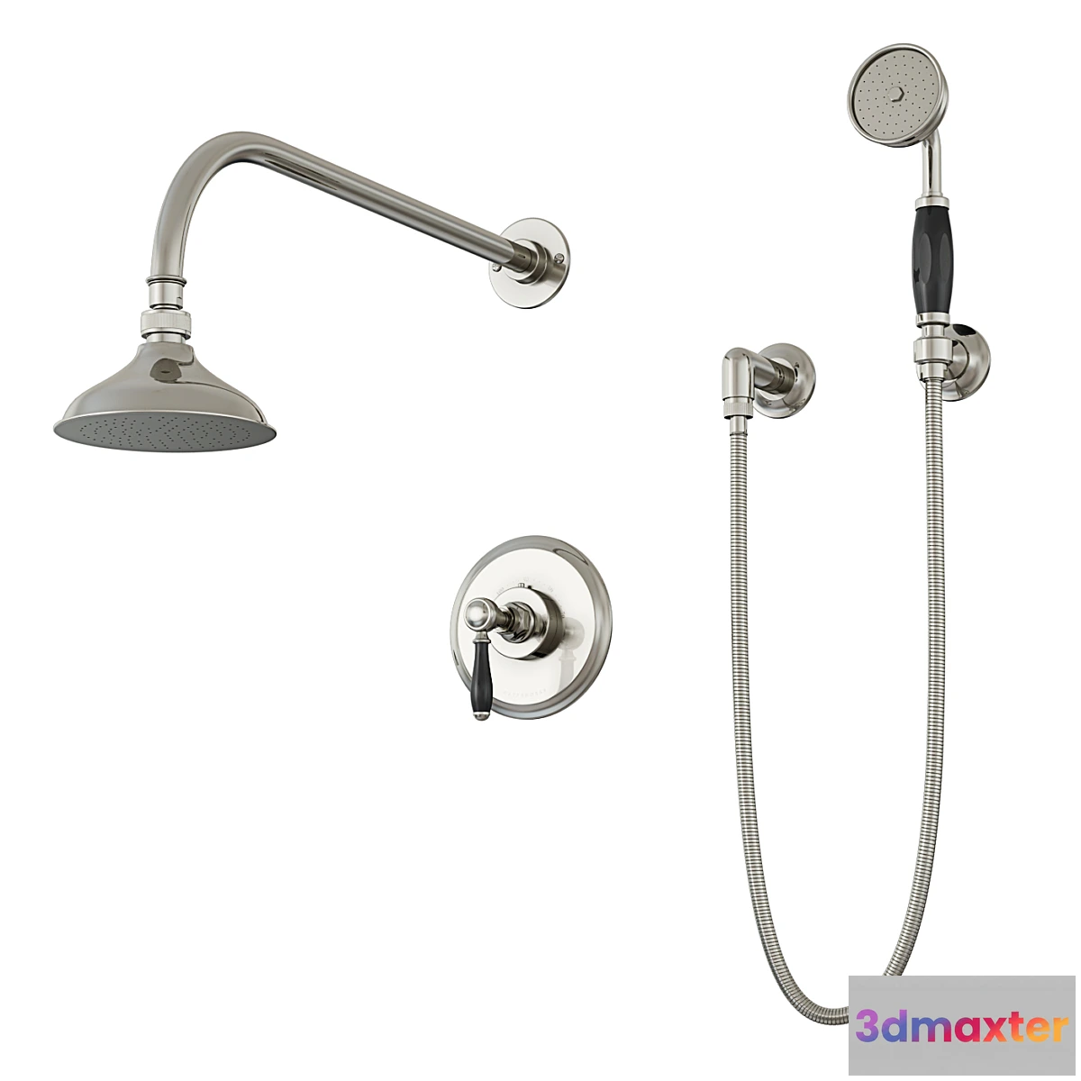 1465768 - Waterworks Easton shower set 3D Max