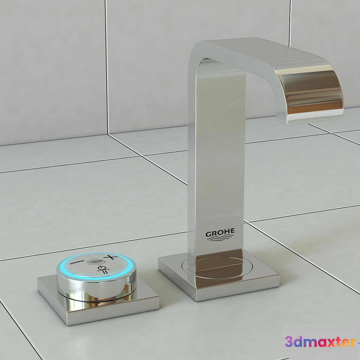 1466888 - Mixer GROHE F-digital L-Size 3D Max