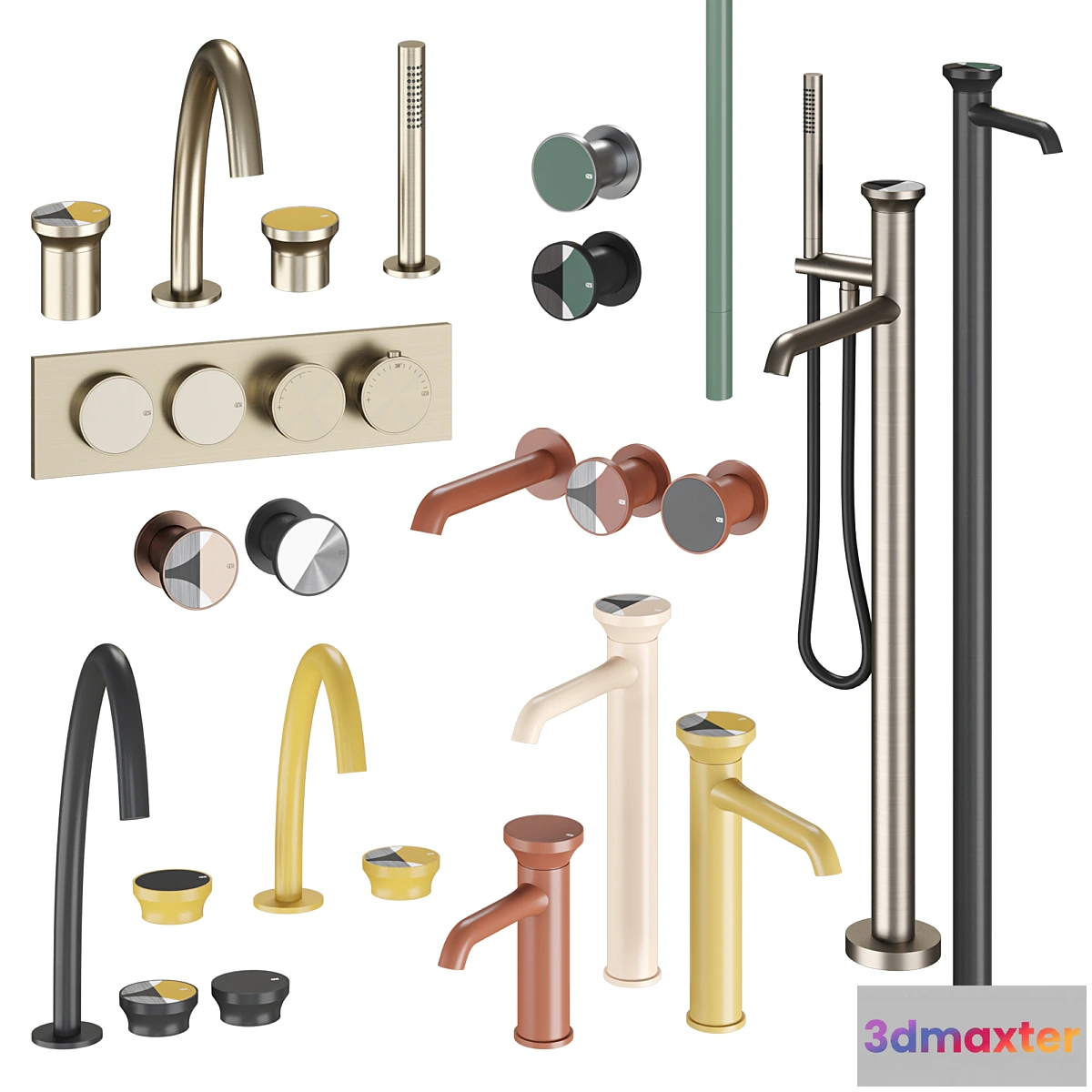 1467976 - Original Gessi  Faucets 3D Max