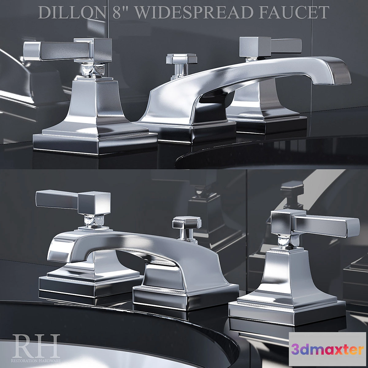 1469300 - DILLON 8in WIDESPREAD FAUCET 3D Max