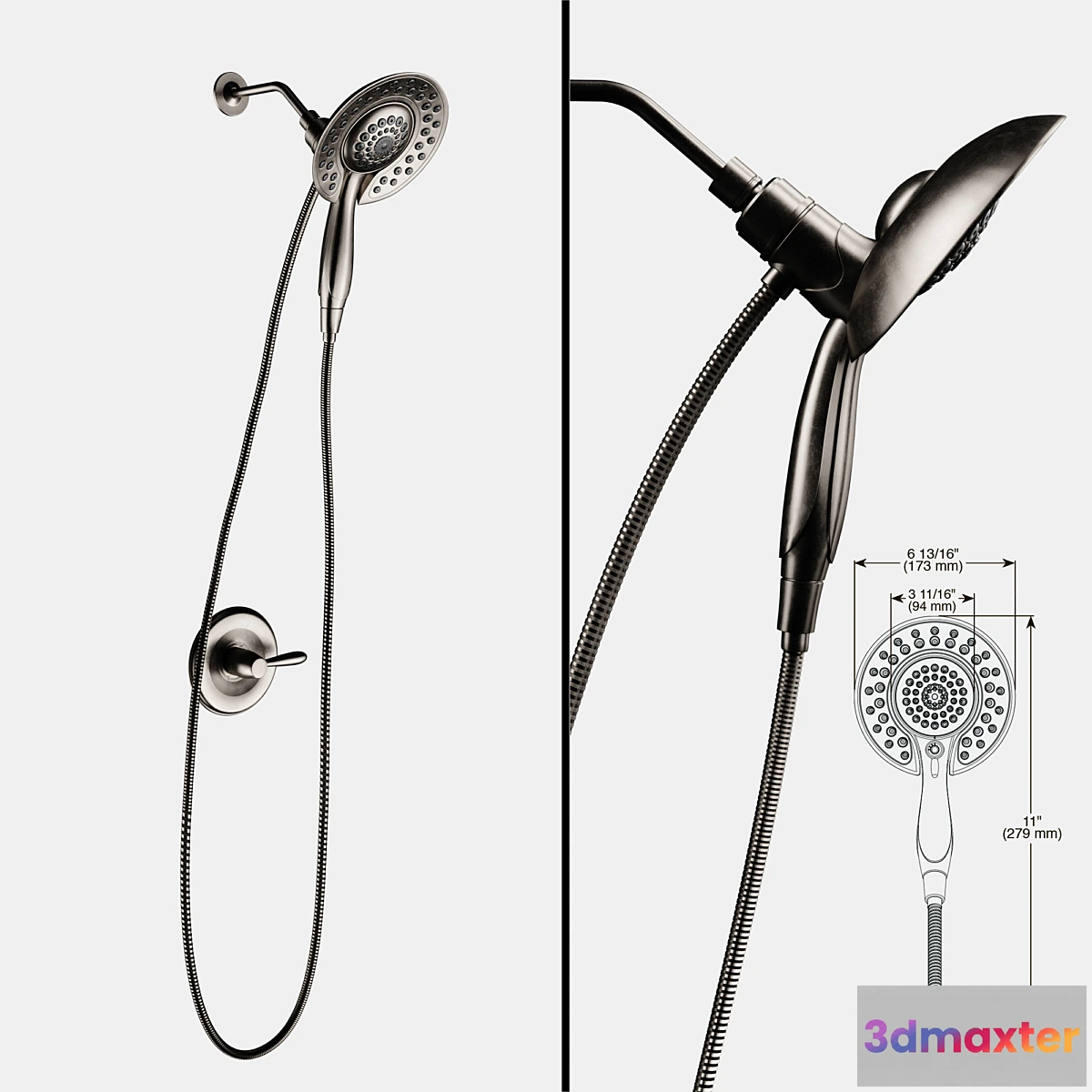 1471232 - Universal showering 3D Max