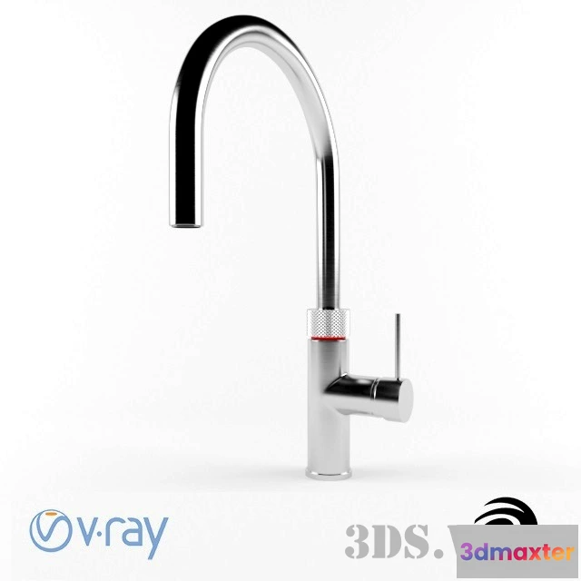 1644994 - kitchen - Faucet Quooker Flex Faucets 3D Max