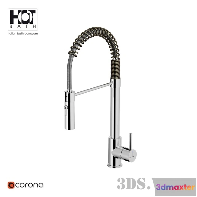 1645018 - kitchen - Mixer HOTBATH FKM13 3D Max