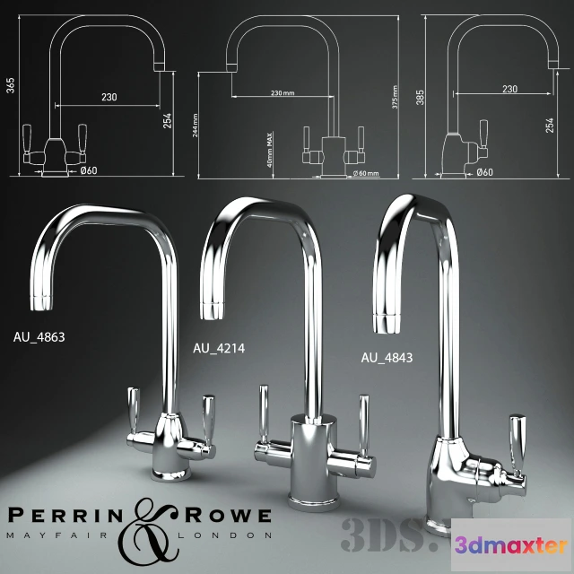 1645032 - kitchen - Современные кухонные краны 3D Max