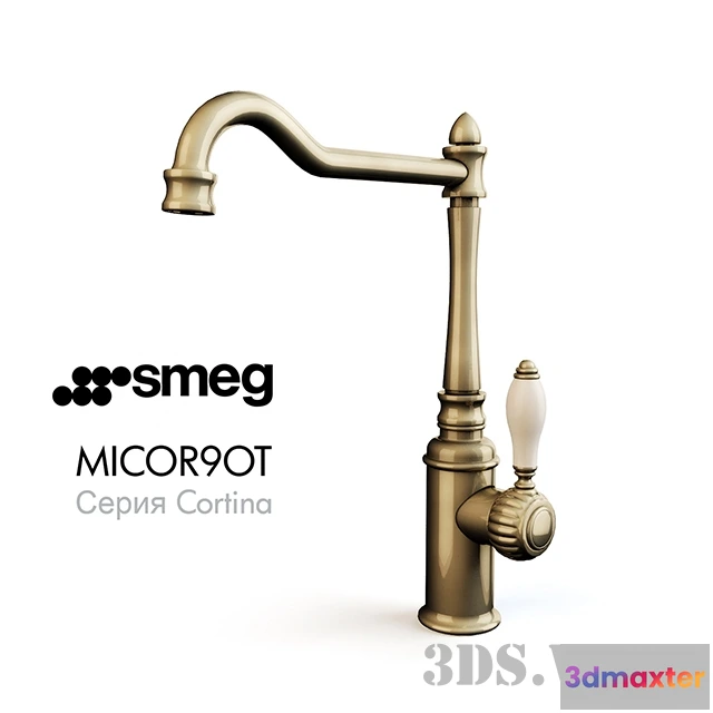 1645034 - kitchen - Kitchen faucet Smeg Cortina MICOR9OT 3D Max