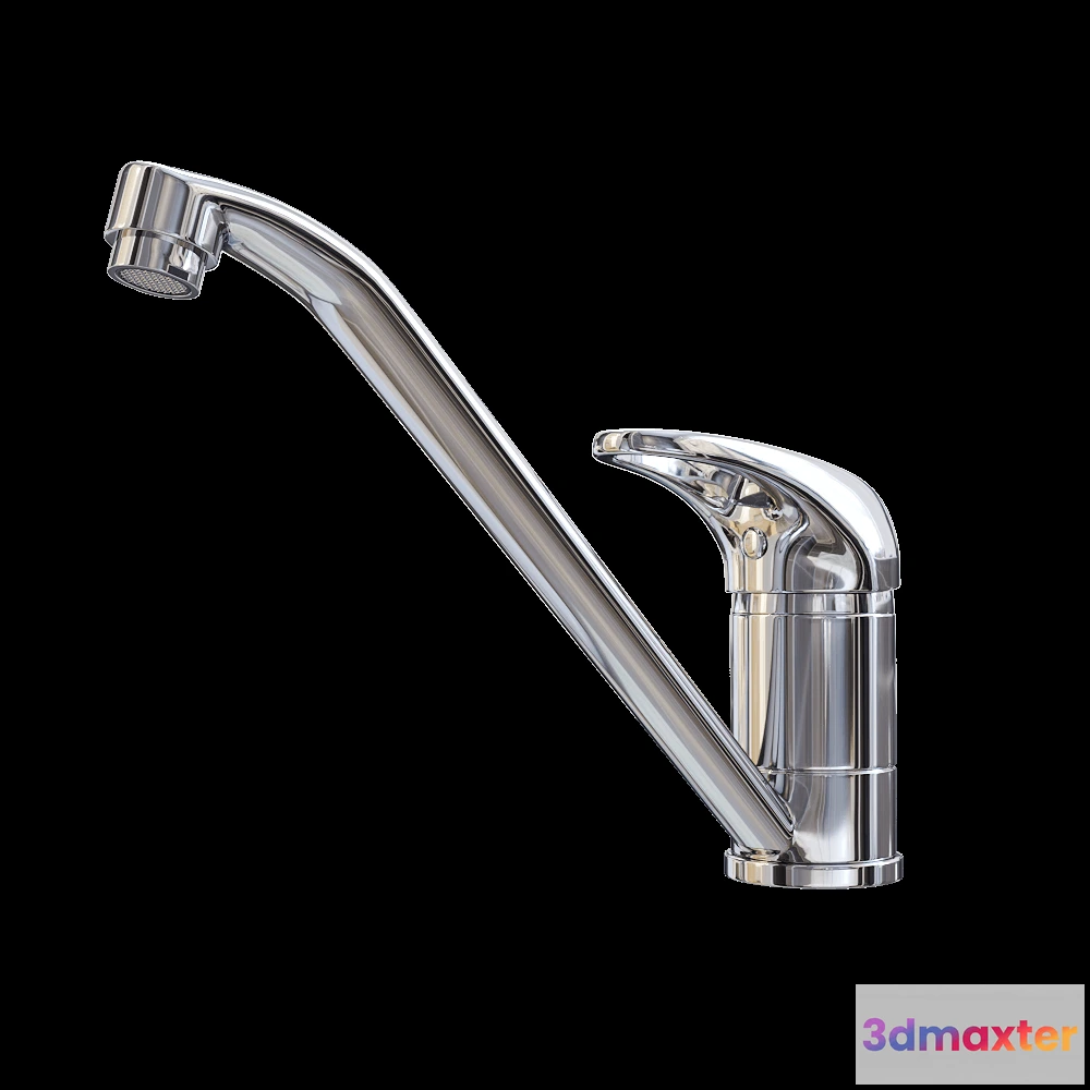 1645104 - WasserKRAFT - Kitchen faucet Oder 6307 3D Max