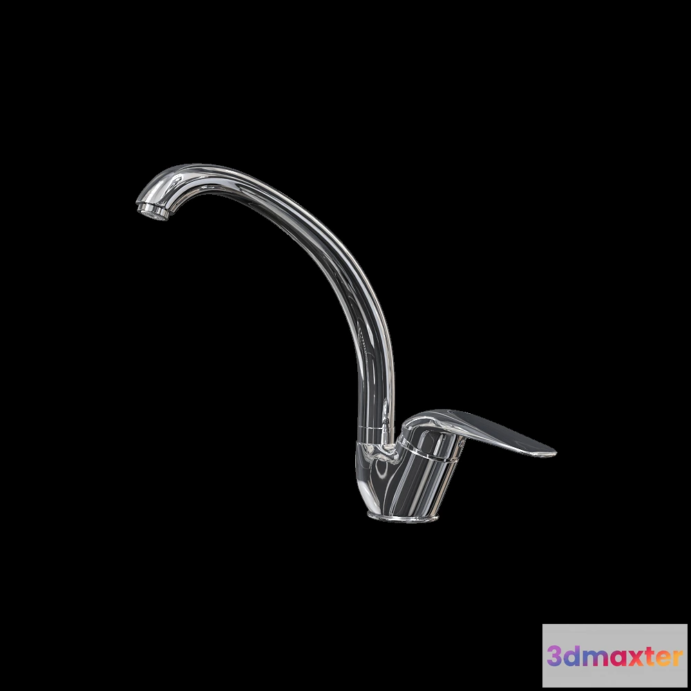 1645112 - WasserKRAFT - Kitchen faucet Rossel 2800 3D Max
